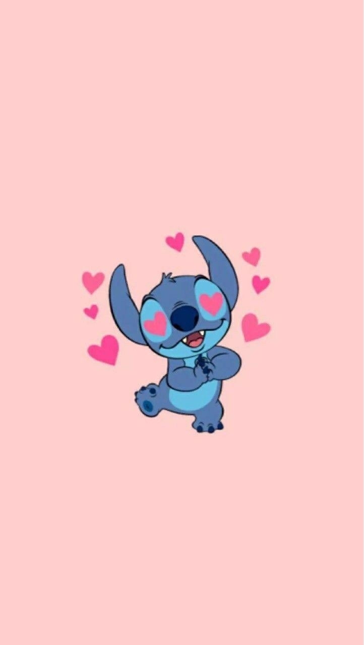 Stitch, Cartoon, Disney, Comic, Hintergrund, 730x1280 HD Handy