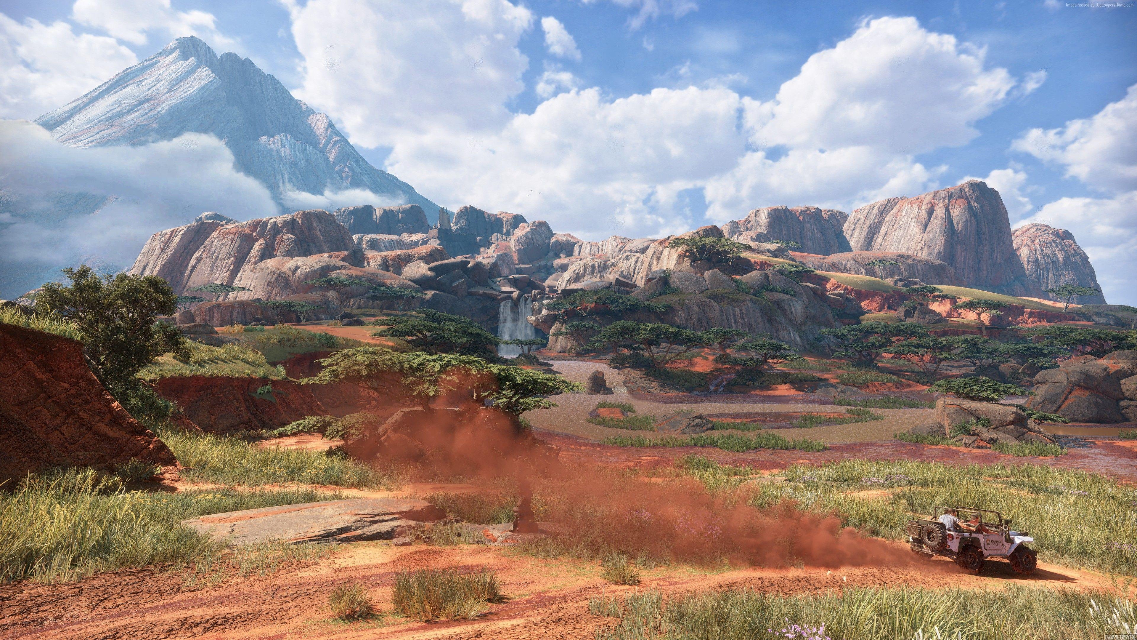 Uncharted 4, A Thief's End, Top Spiele, Abenteuer, Gaming, 3840x2160 4K Desktop