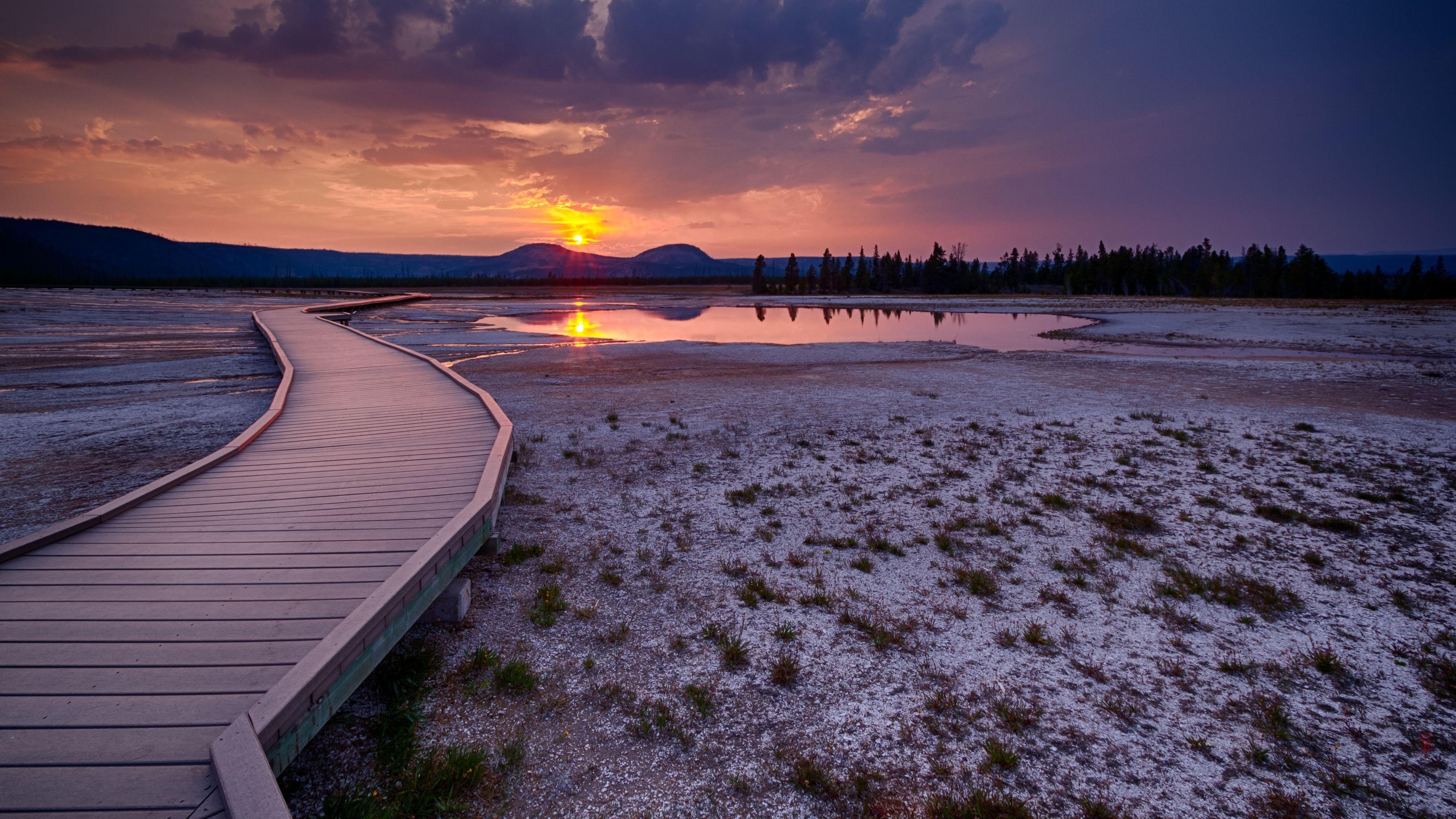 Yellowstone, Nationalpark, Natur, Erholung, Abenteuer, 3840x2160 4K Desktop