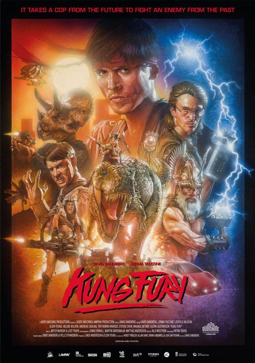 Kung Fury, 2015, Film, Action, Retro, 860x1220 HD Handy