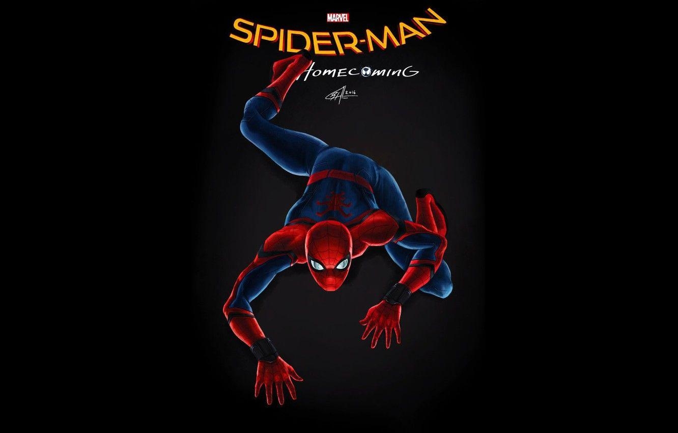 Spider-Man, Poster, Peter Parker, Tom Holland, Marvel, 1340x850 HD Desktop