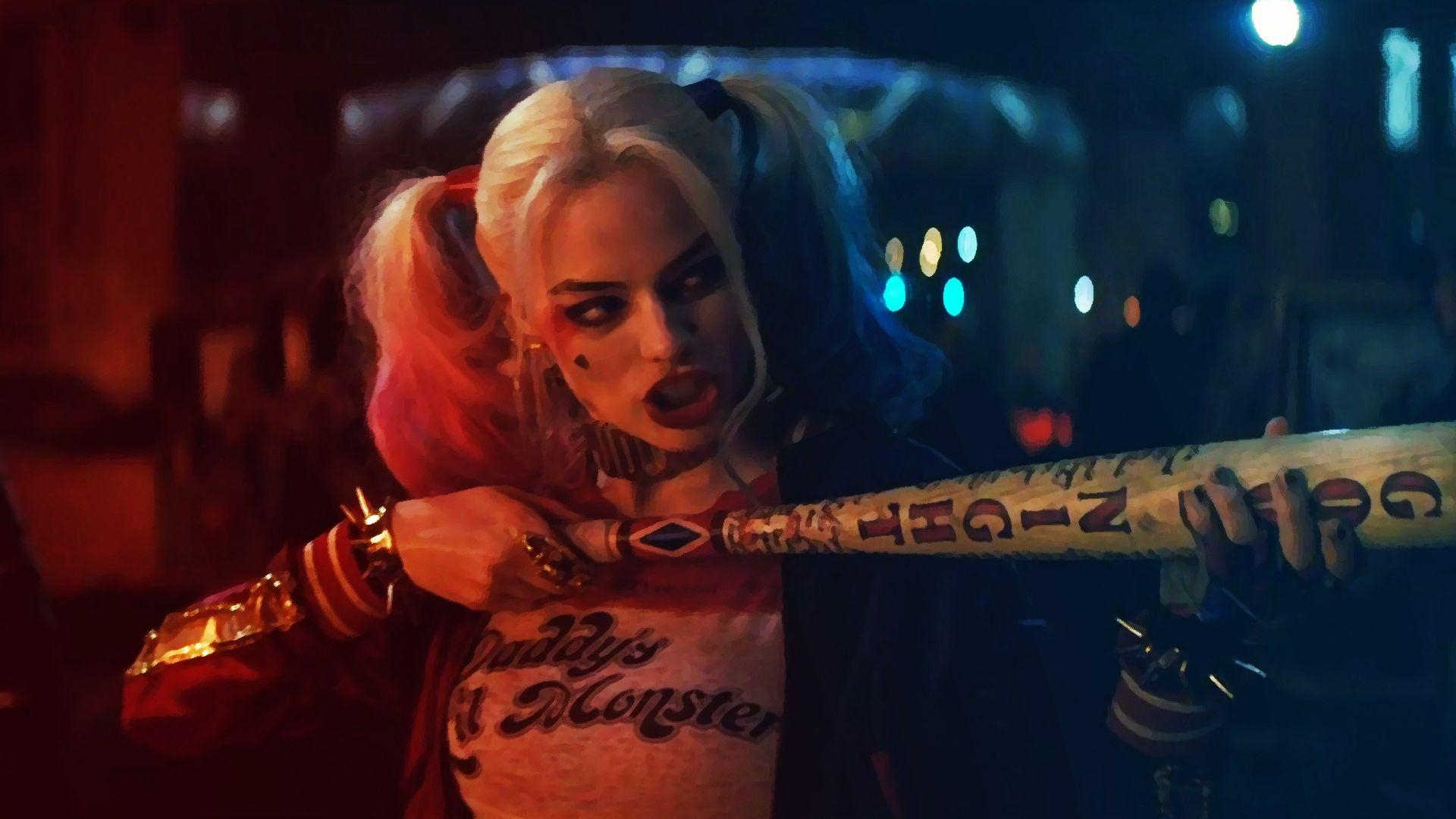 Harley Quinn, Suicide Squad, Margot Robbie, HD, Filme, 1920x1080 Full HD Desktop