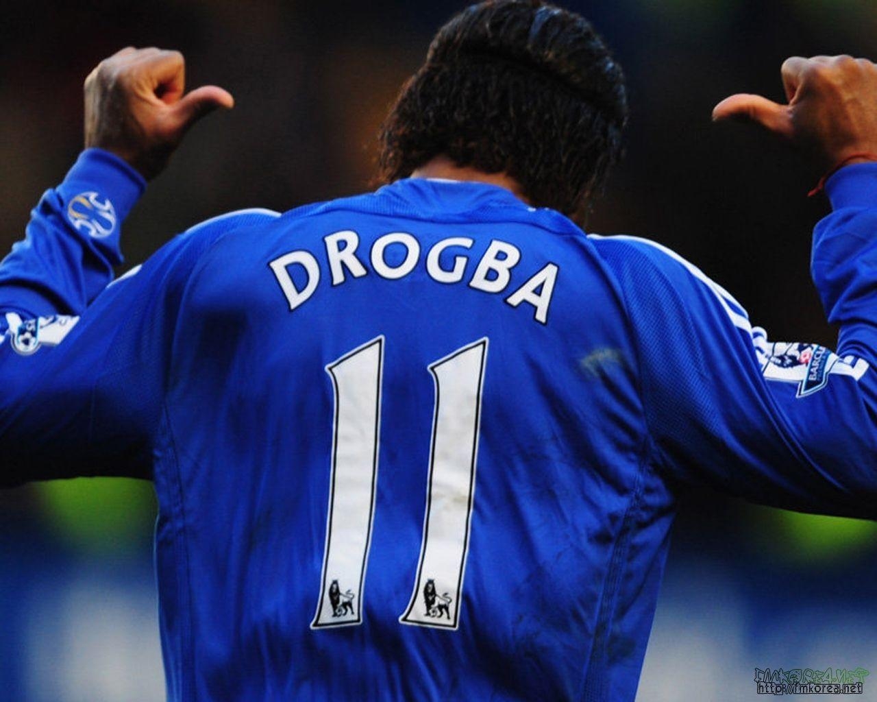 Didier Drogba, PC, Wallpaper, Fußball, Chelsea, 1280x1030 HD Desktop