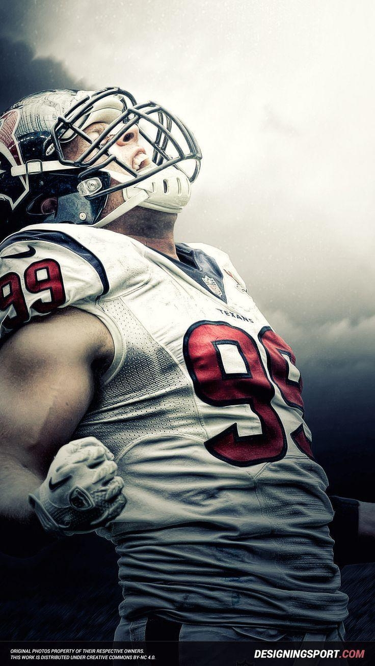 JJ Watt, Design Serie, NFL Elemente, Bild, Watt, 740x1310 HD Handy