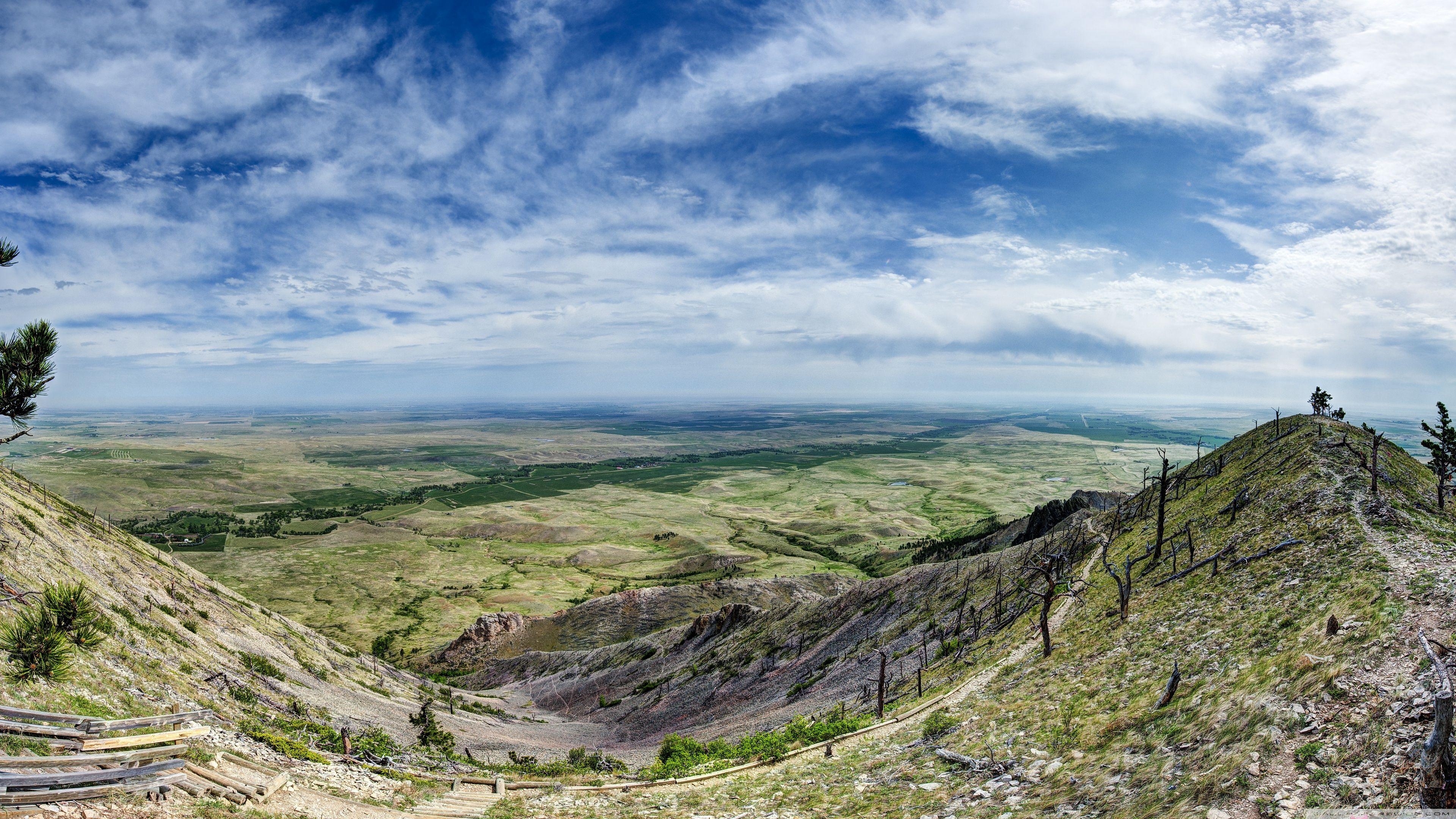 Bär Butte, Nord Dakota, 4K, Desktop, South Dakota, 3840x2160 4K Desktop