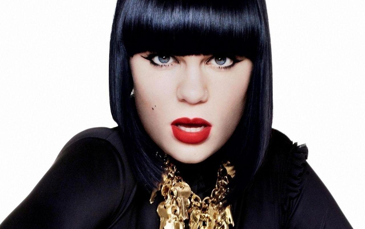 Jessie J, Schwarzes Kleid, Mode, Auftritt, Sängerin, 1280x810 HD Desktop