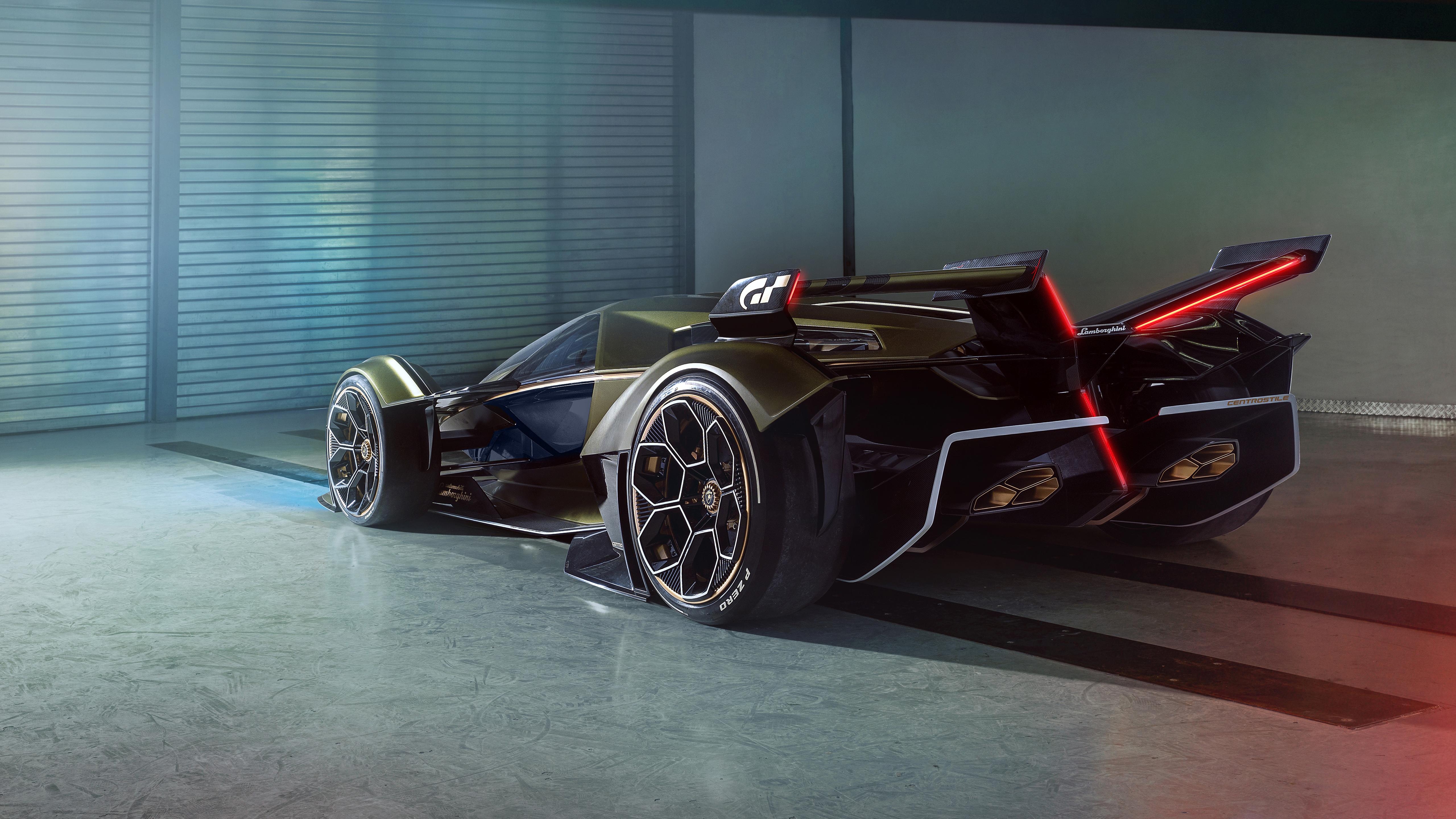 Lamborghini, V12 Vision, Gran Turismo, 4K, Auto, 5120x2880 4K Desktop