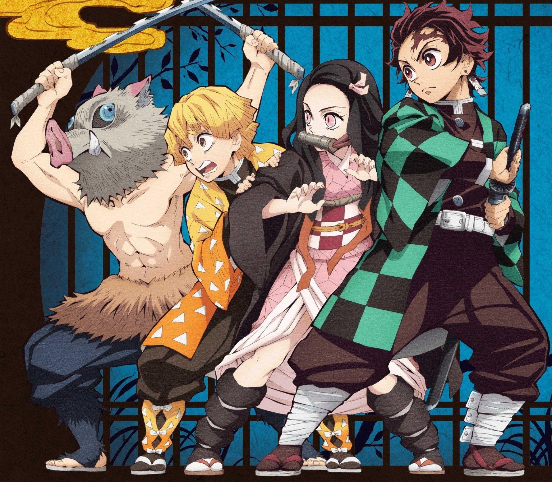 Kimetsu No Yaiba, Anime, Dämonentöter, Hintergrundbild, 1920x1680 HD Desktop