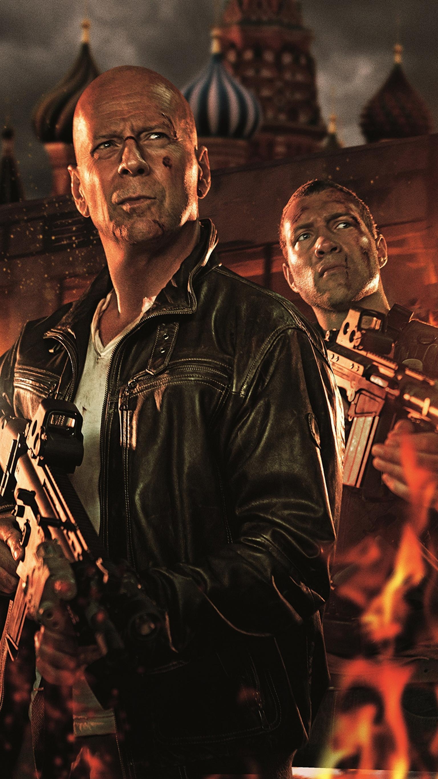 Stirb langsam 5, 2013, Handy, Actionfilm, Bruce Willis, 1540x2740 HD Handy