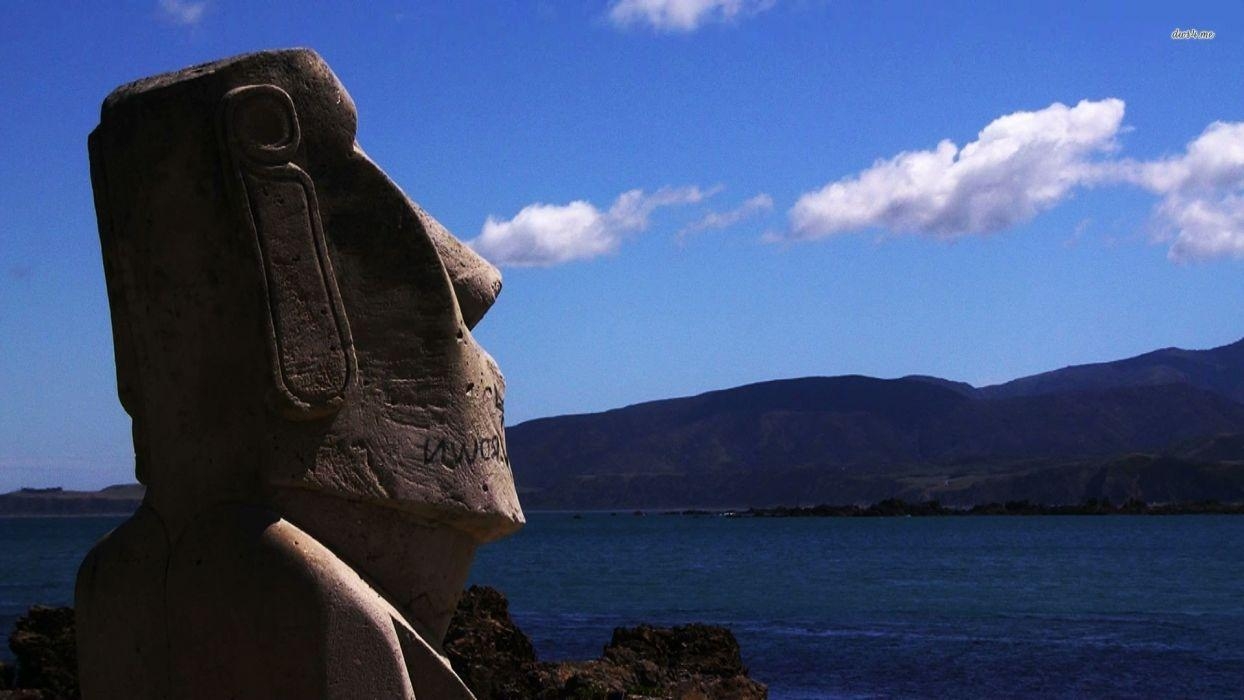 Osterinsel, Reisen, Moai, Chile, Monument, 1250x700 HD Desktop