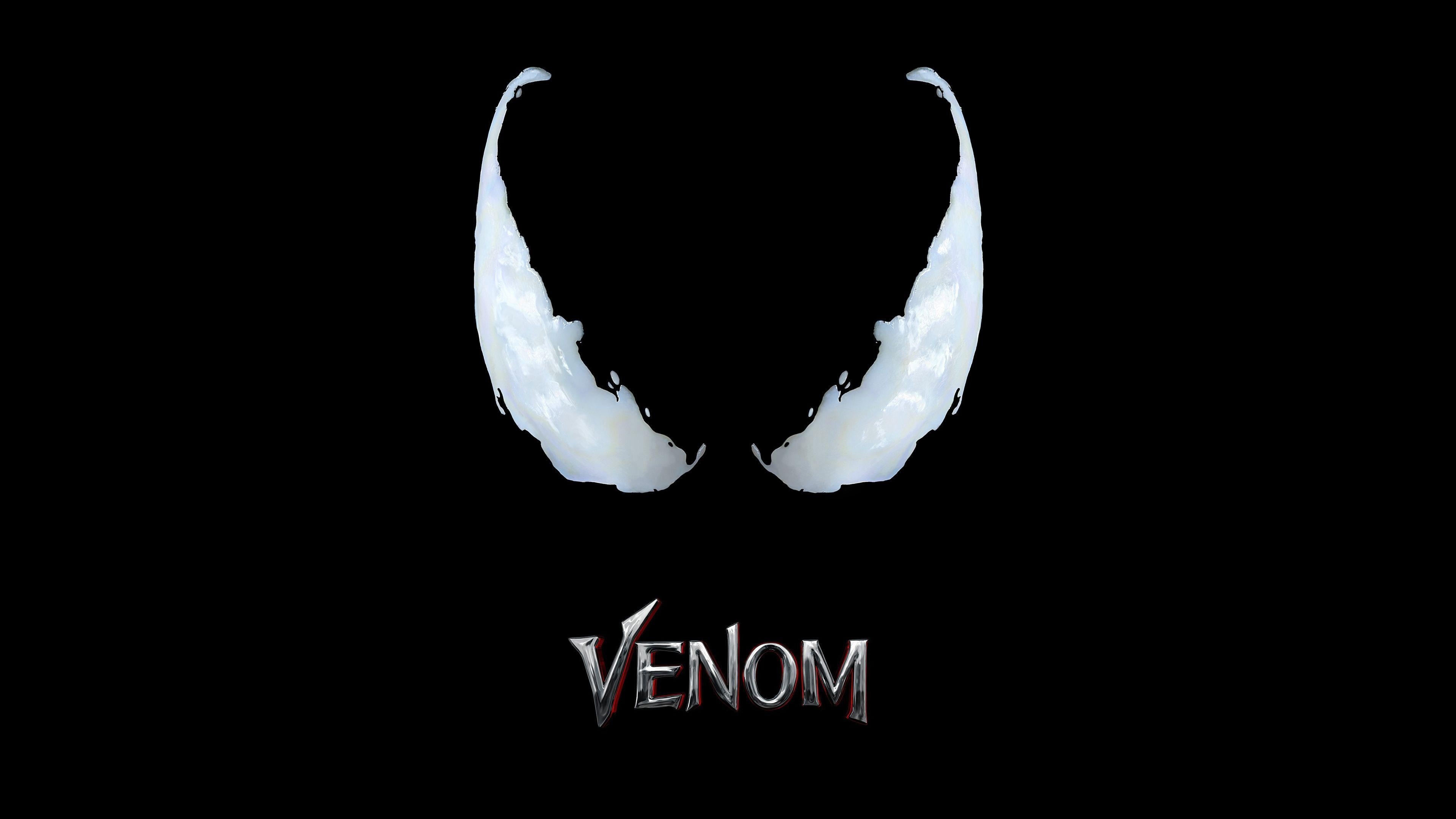 Venom, Film, Logo, Marvel, 4K, 3840x2160 4K Desktop