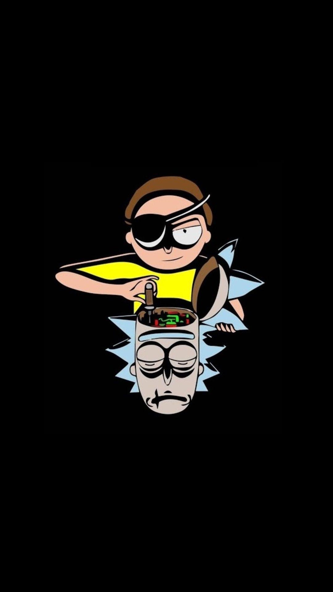 Rick und Morty, 2017, iPhone, Pixel, XL, 1080x1920 Full HD Handy