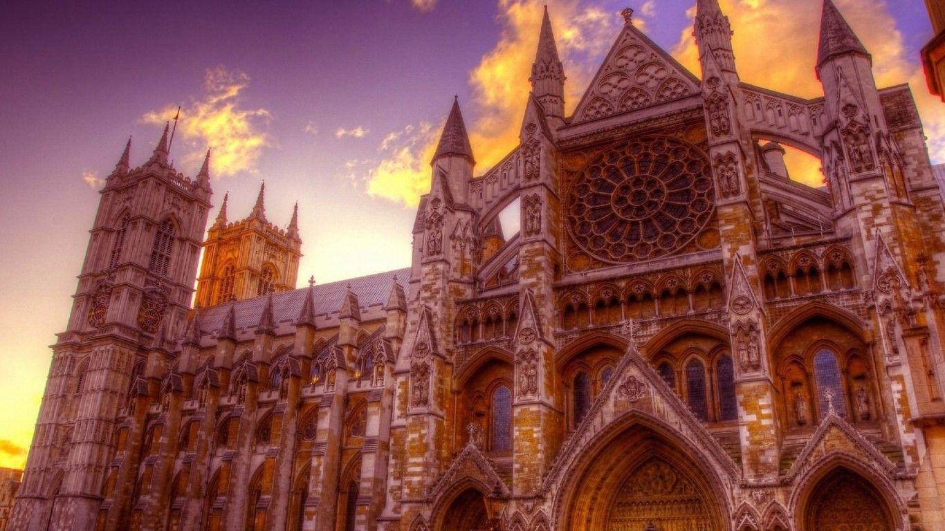 Westminster Abbey, Fotografie, Bild, London, England, 1370x770 HD Desktop