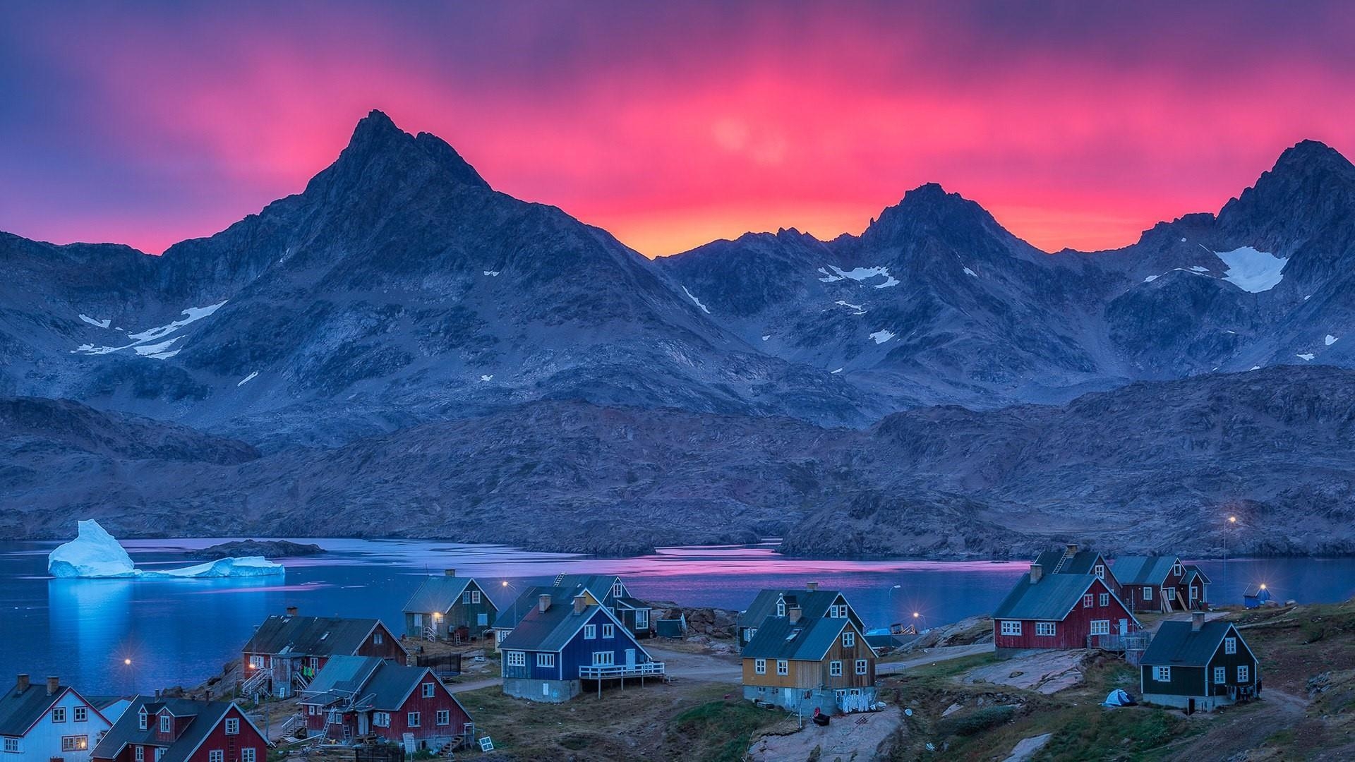 Grönland Landschaften, Eislandschaft, Natur, Reisen, Arktis, 1920x1080 Full HD Desktop