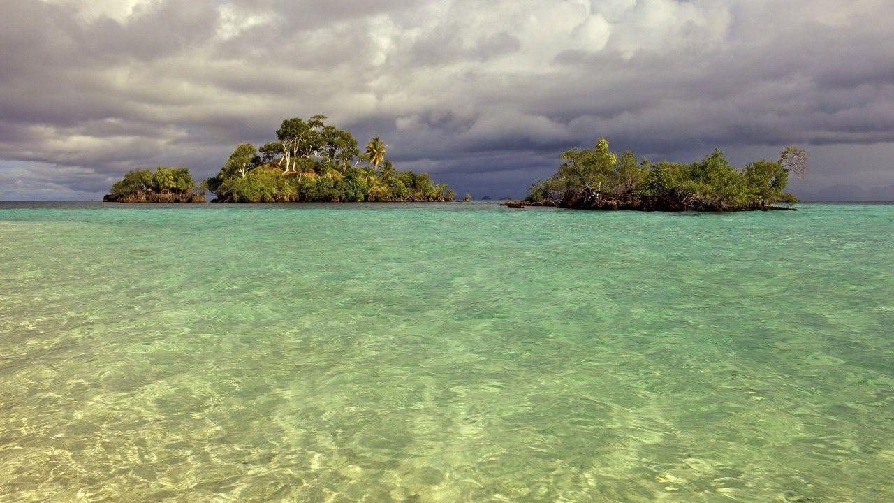 Palau Insel, Ozean, Mikronesien, Strände, Naturidylle, 1280x720 HD Desktop