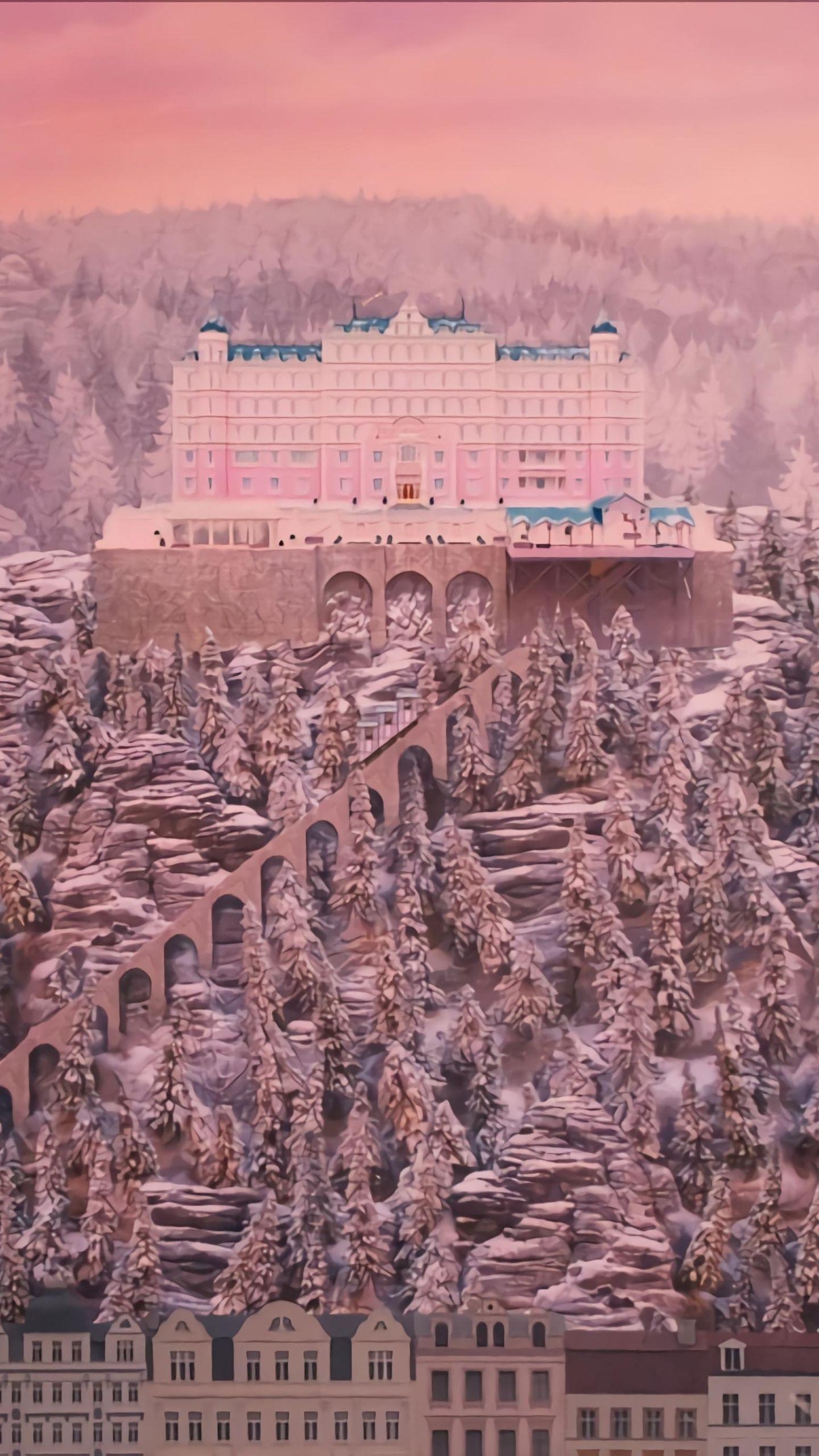 The Grand Budapest Hotel, Film, Hintergrundbild, Kino, 2014, 1440x2560 HD Handy