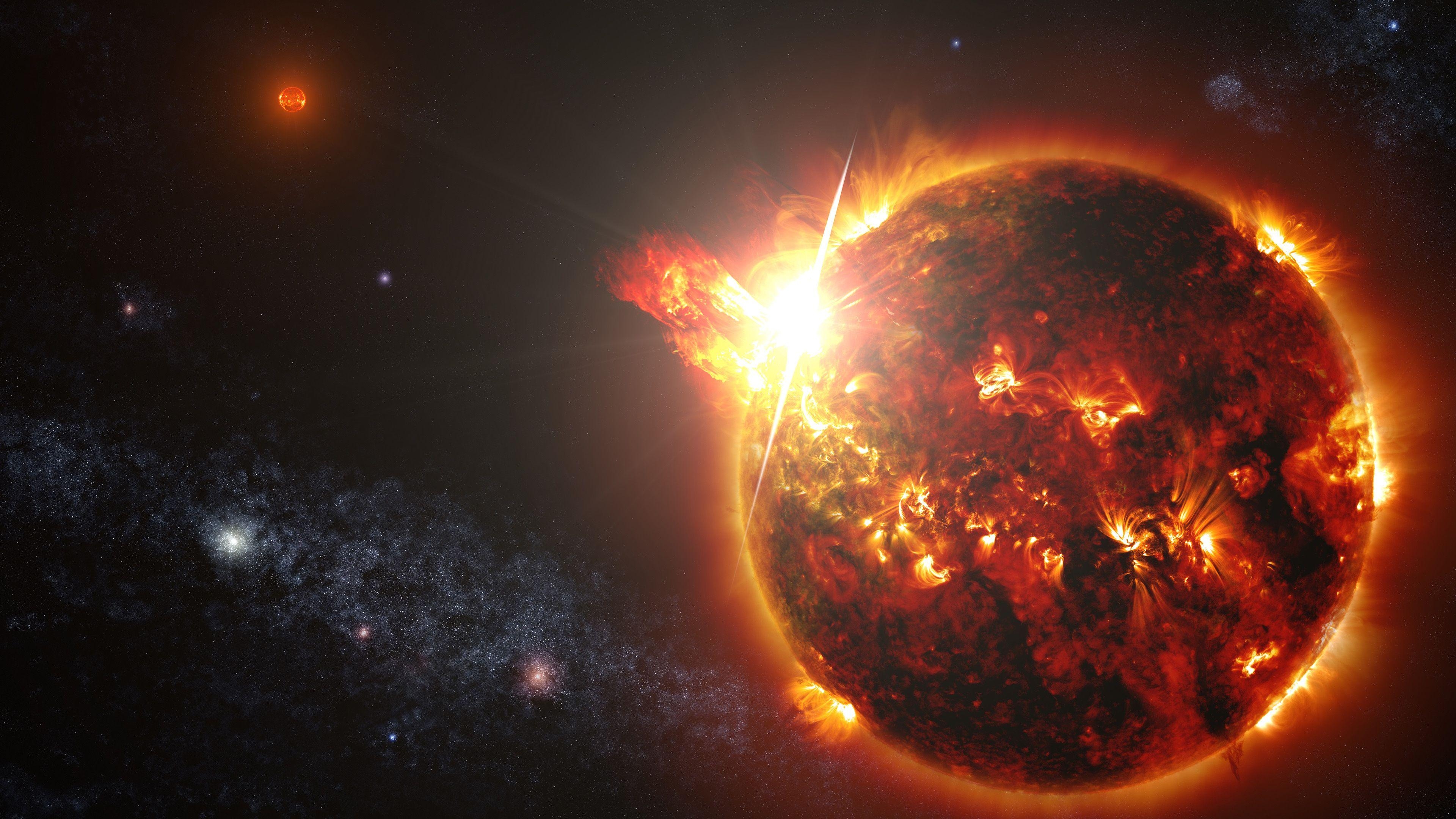 Sonne, 4K Ultra HD, Hintergrund, Bild, Helligkeit, 3840x2160 4K Desktop