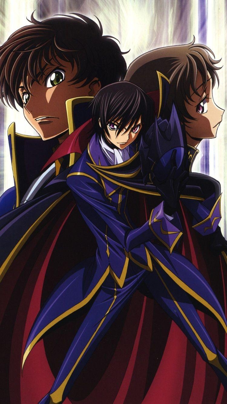 Code Geass, Lelouch Lamperouge, Suzaku Kururugi, Anime, 750x1340 HD Handy