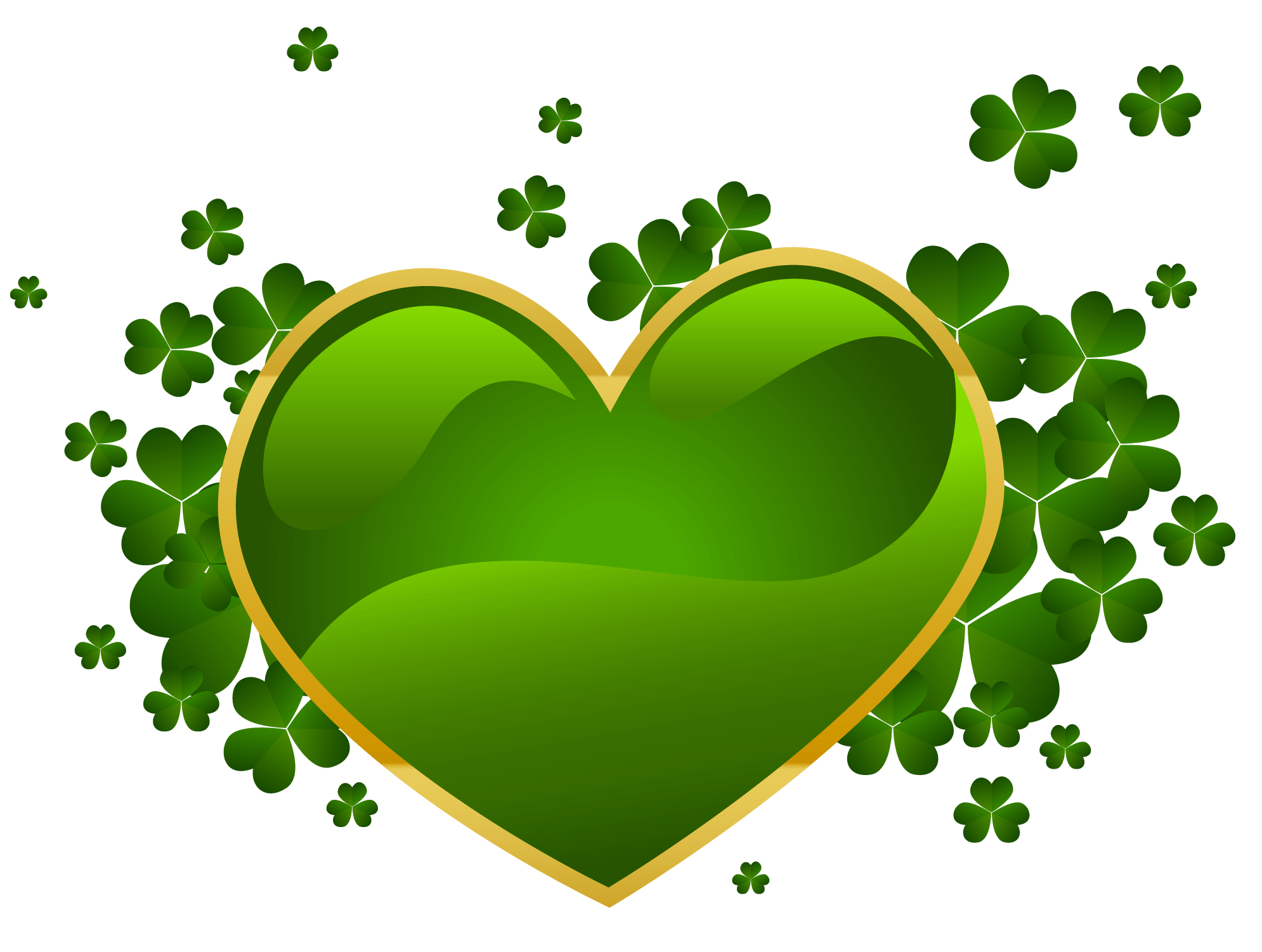 Irisches Clipart, Klee, St. Patrick's Day, Kunst, Symbole, 1990x1510 HD Desktop