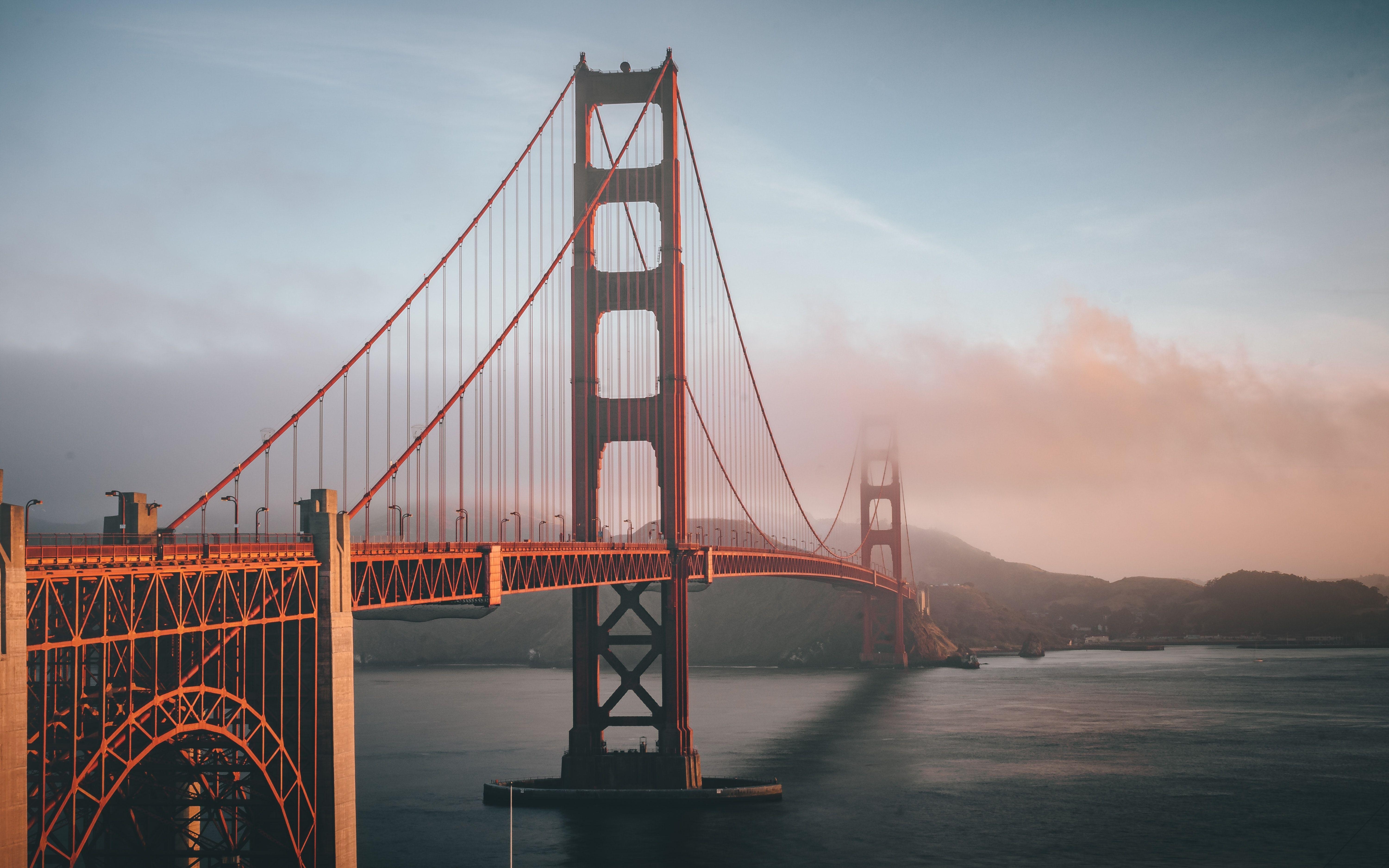 Golden Gate, HD Bild, San Francisco, Brücke, Kalifornien, 6000x3750 4K Desktop