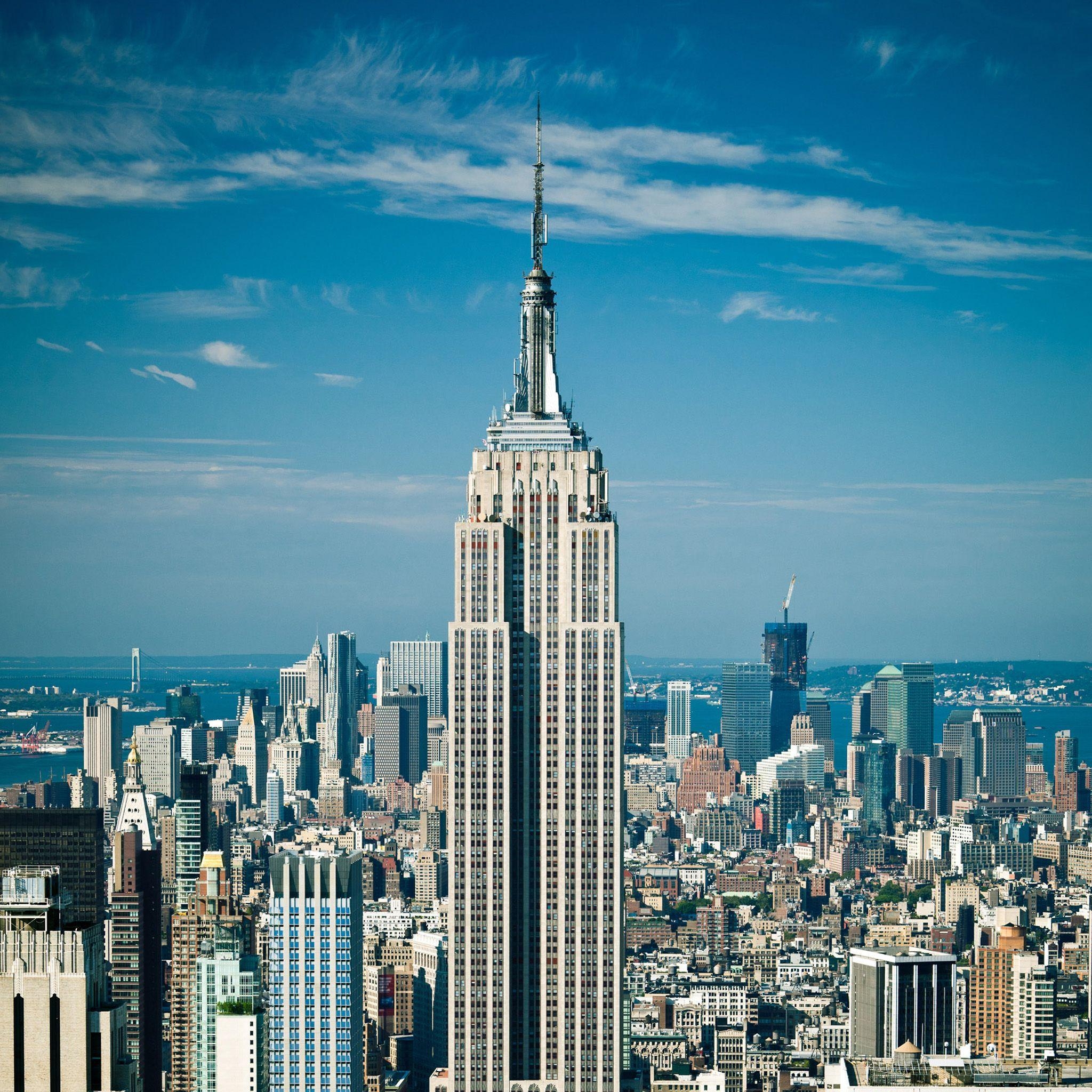 Empire State Building, Frei, Kunst, New York, Reisen, 2050x2050 HD Handy