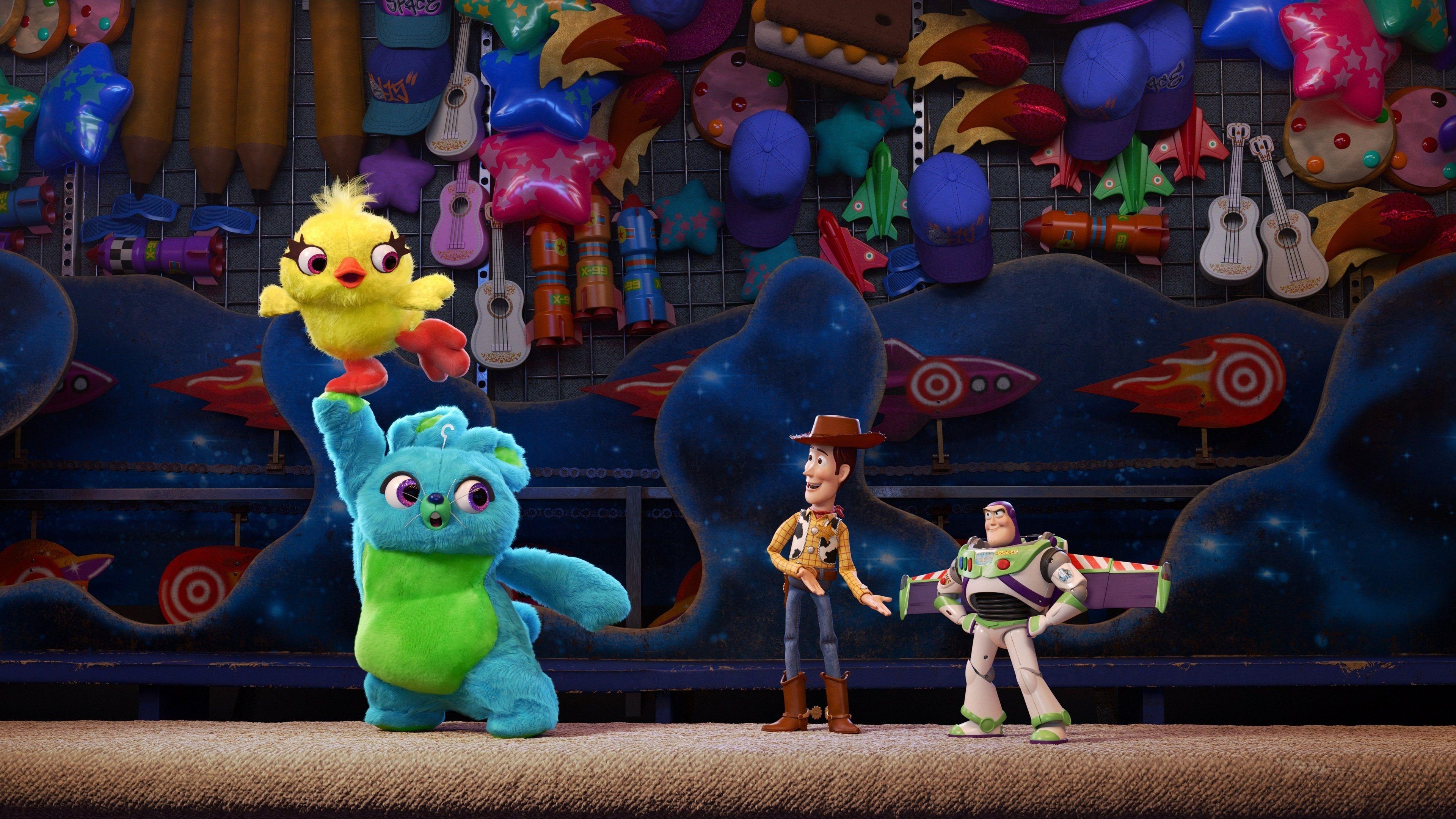 Toy Story 4, HQ, Hintergrund, Disney, Animation, 3840x2160 4K Desktop