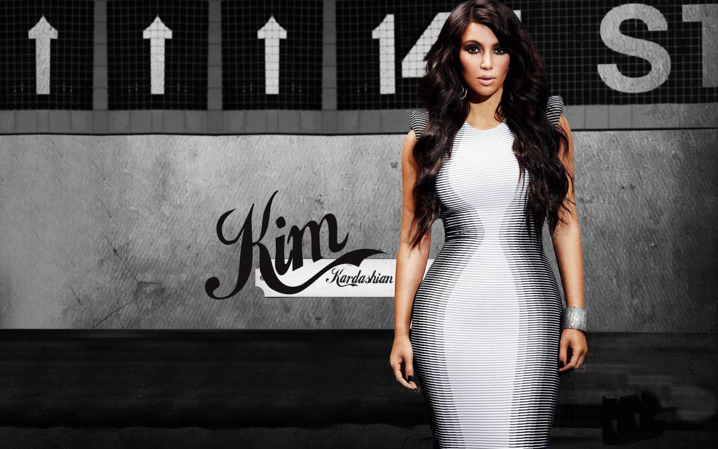 Kim Kardashian, Bibi Deno, PC, Mac, Tablet, 1440x900 HD Desktop