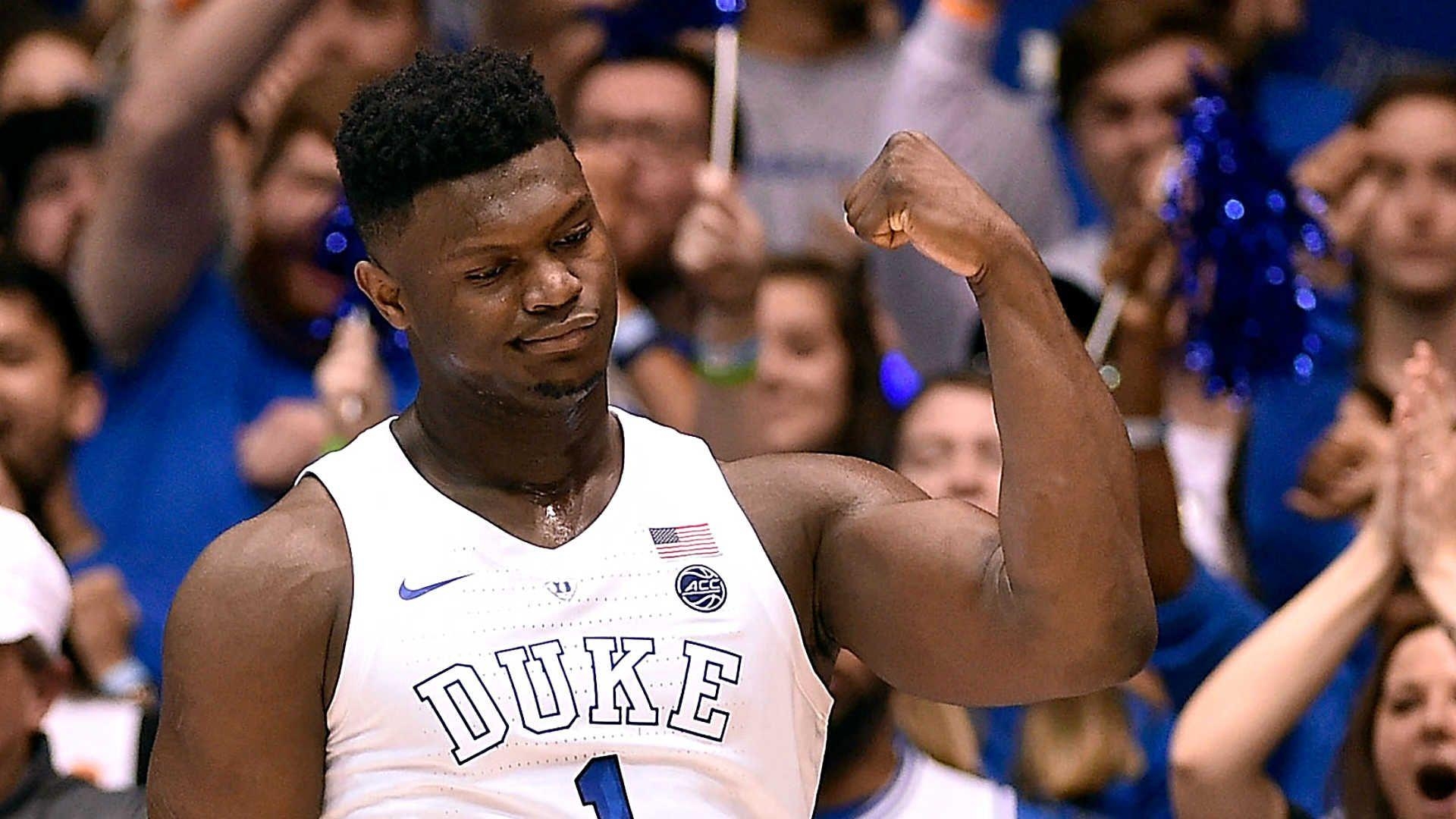 Zion Williamson, Duke, Einziger, Basketballer, Star, 1920x1080 Full HD Desktop