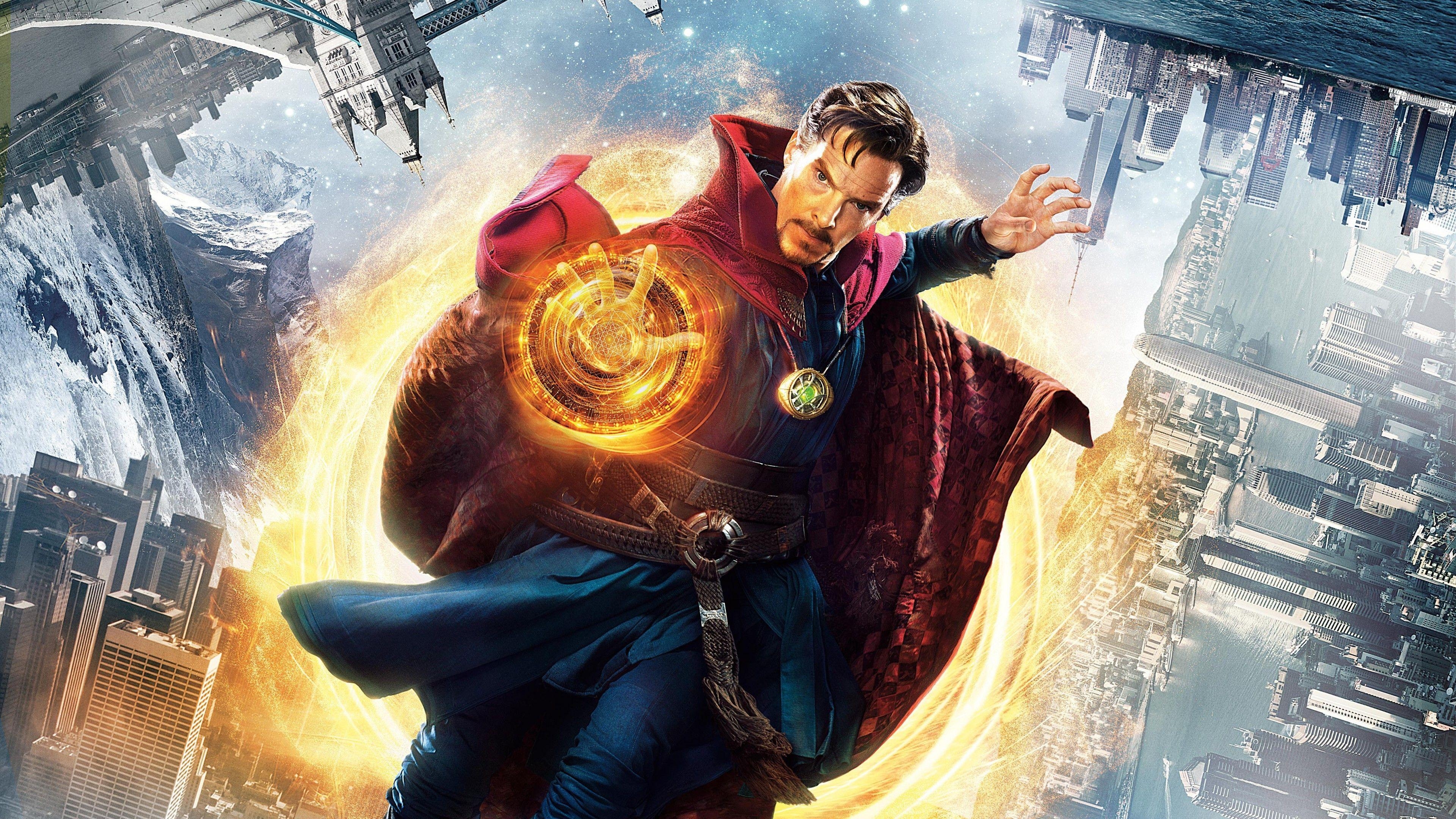 Dr. Strange, Marvel Film, Hintergründe, Magie, Superheld, 3840x2160 4K Desktop