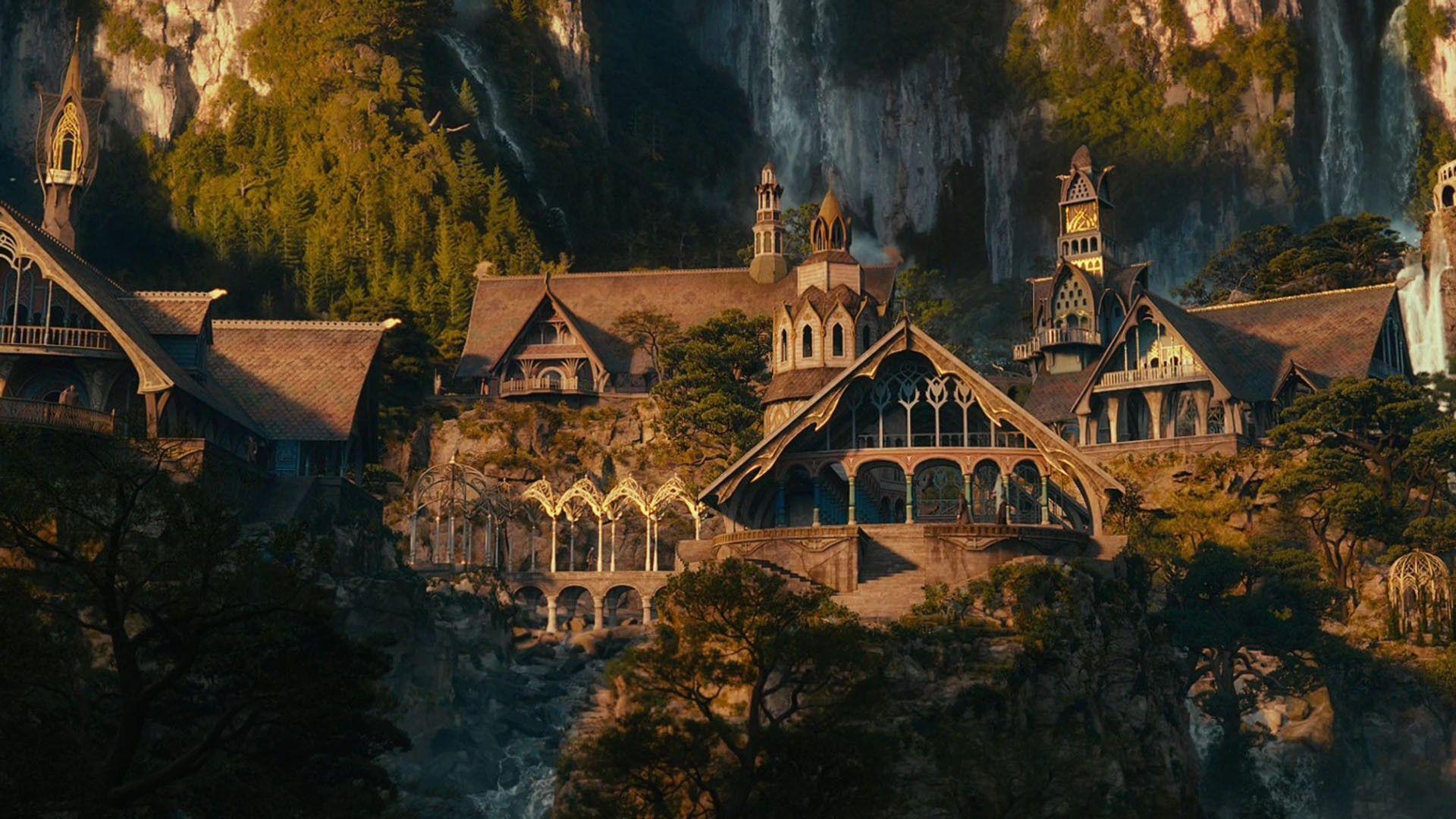 Bruchtal, HD, Film, Herr der Ringe, Fantasie, 1920x1080 Full HD Desktop