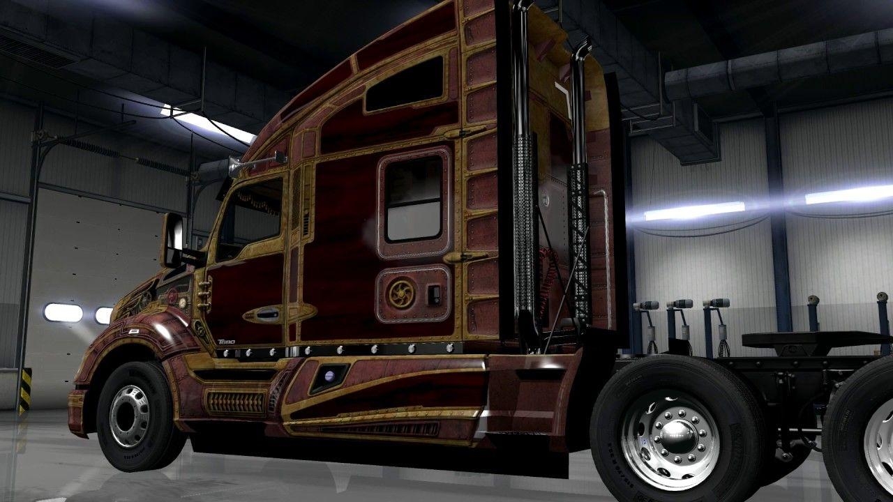 Kenworth T680, LKW, Wallpaper Engine, Fahrzeug, Transport, 1280x720 HD Desktop