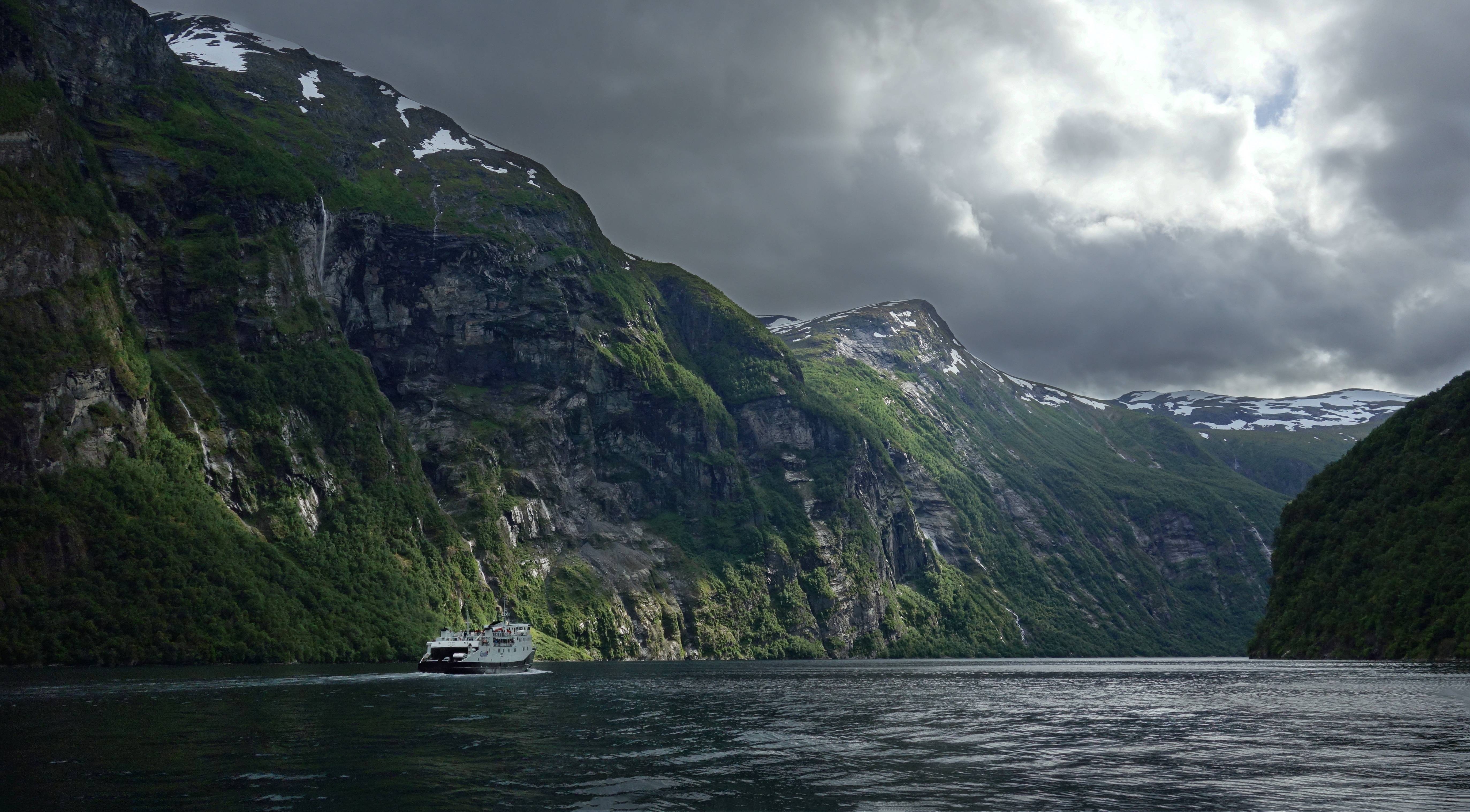 Norwegen Reisen, HD Bild, Natur, Fjorde, Landschaft, 5500x3040 4K Desktop