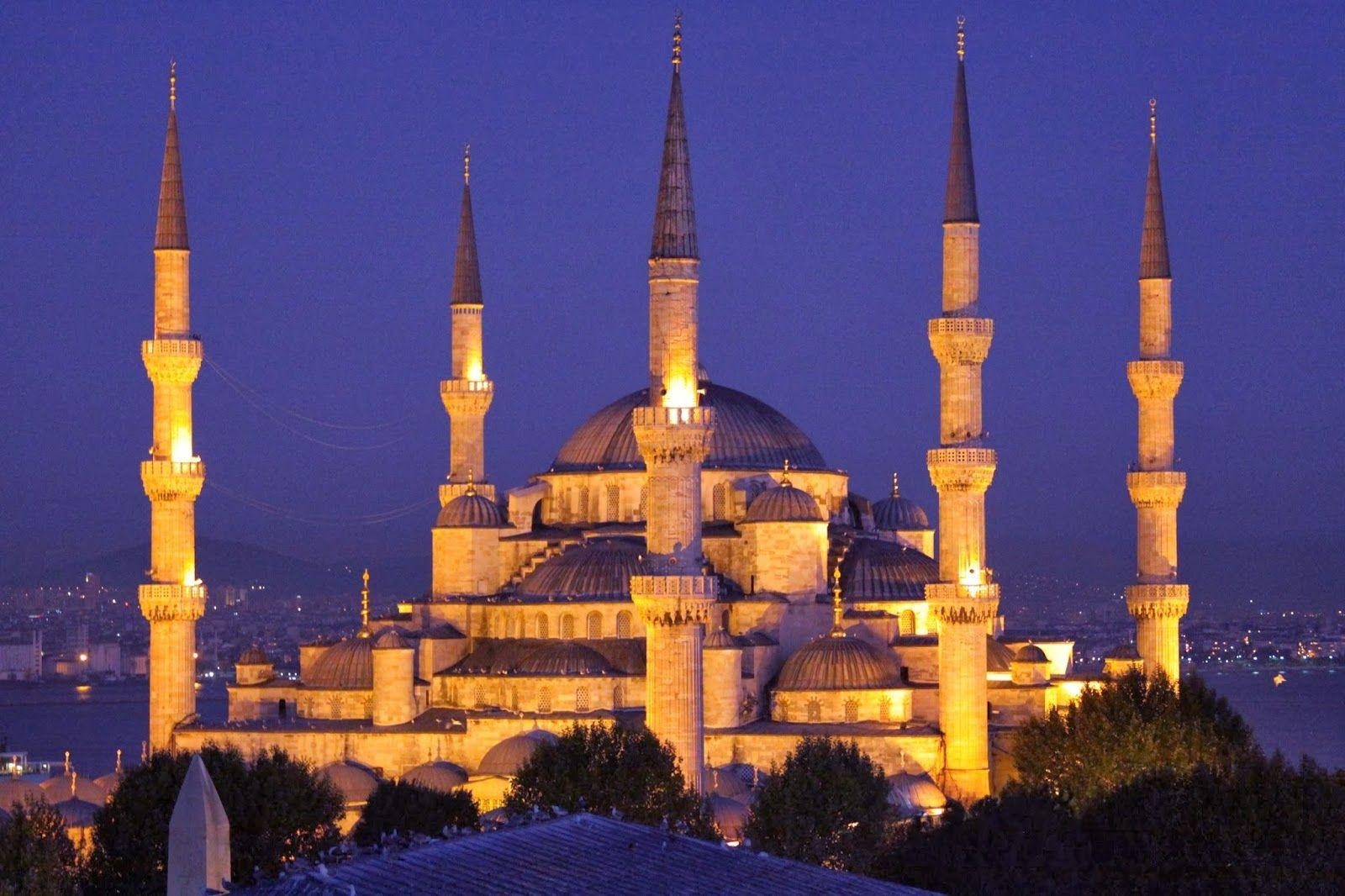 Blaue Moschee, Istanbul, Sultan Ahmed, Architektur, Reisen, 1600x1070 HD Desktop