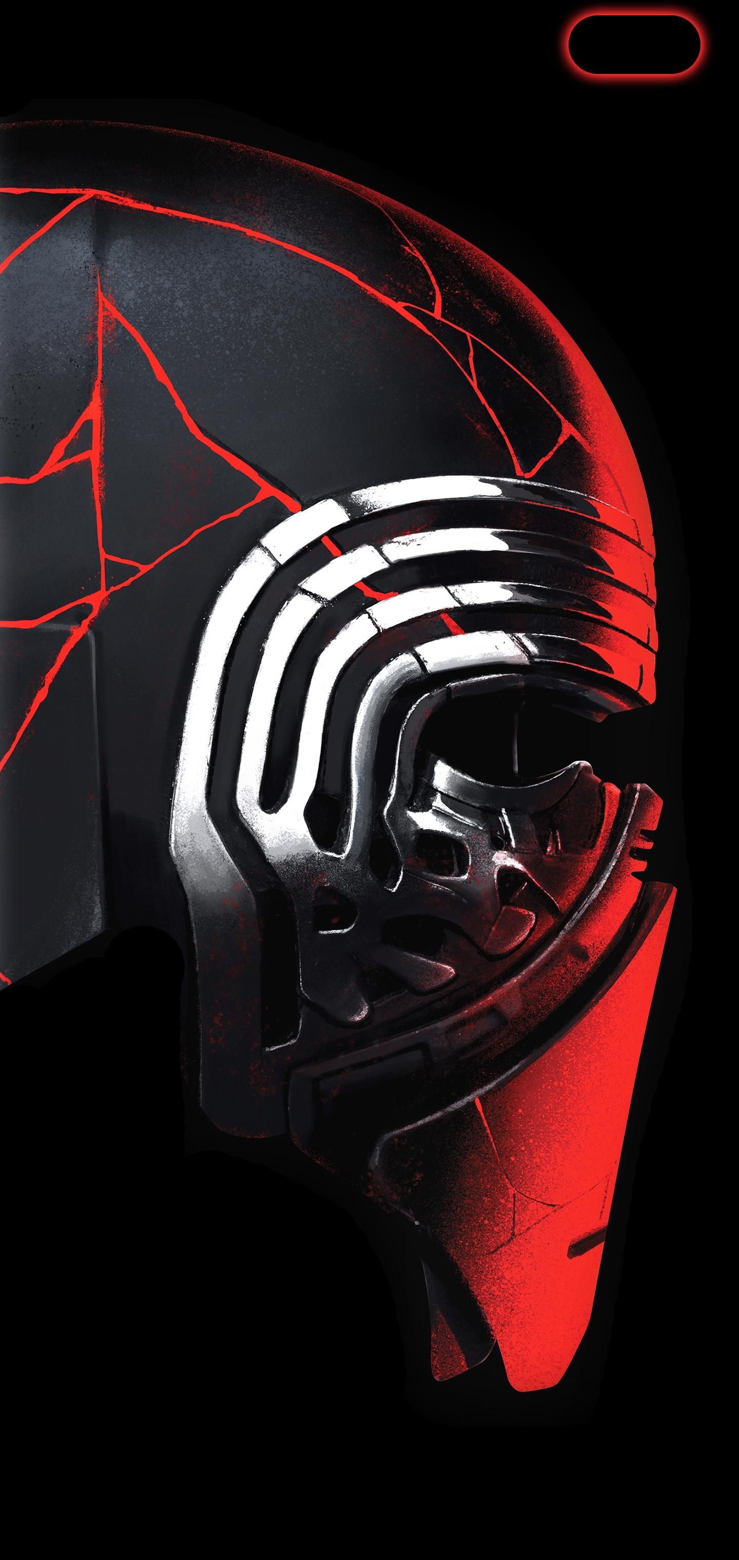 Kylo Ren, Maske, Galaxy, S10, Wallpaper, 1440x3040 HD Handy