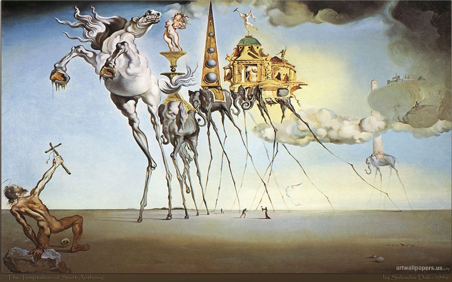 Salvador Dalí, Künstler, surrealistisch, Bild, Kunstwerk, 1920x1200 HD Desktop