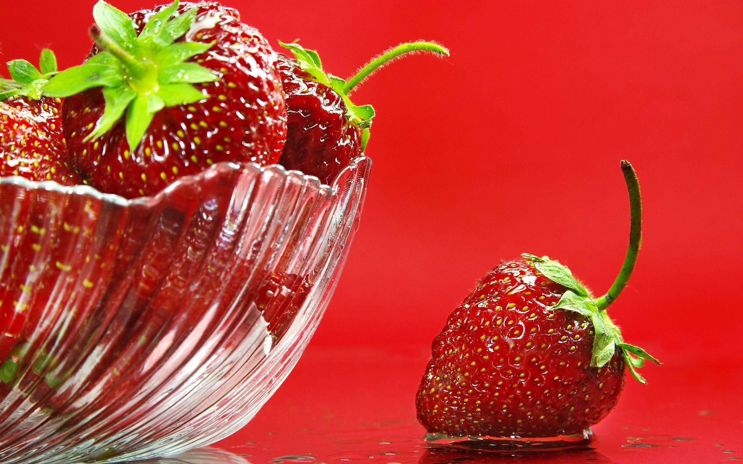 Süße Erdbeeren, Bild, Hintergründe, Obst, Frucht, 2880x1800 HD Desktop