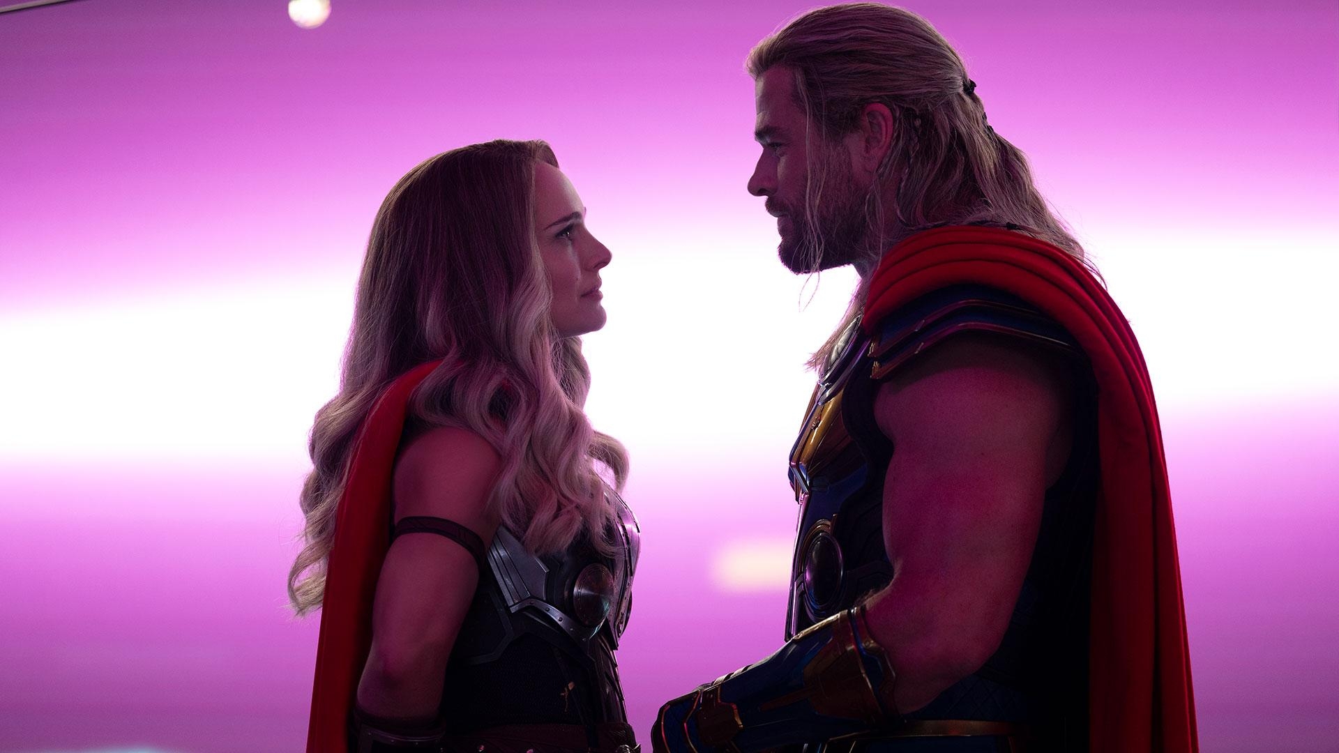 Thor, Jane Foster, Guardians, Love, Thunder, 1920x1080 Full HD Desktop