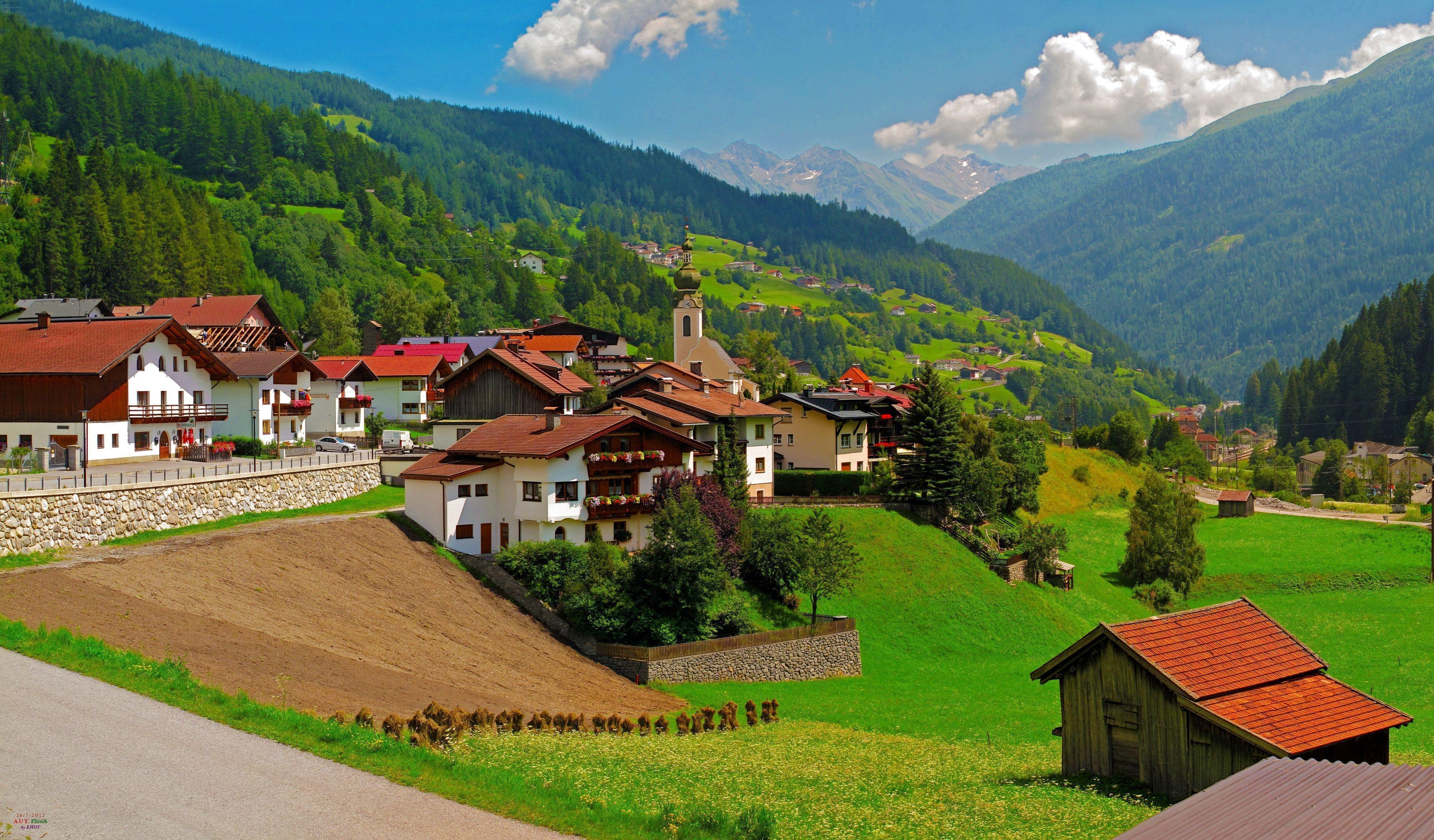 Österreich, Reisen, Natur, Alpen, Landschaft, 3760x2200 HD Desktop