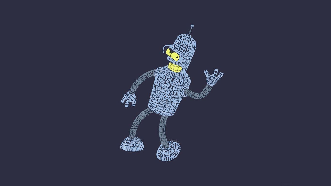 Bender, Futurama, HD Wallpaper, 1080p, Unterhaltung, 1370x770 HD Desktop