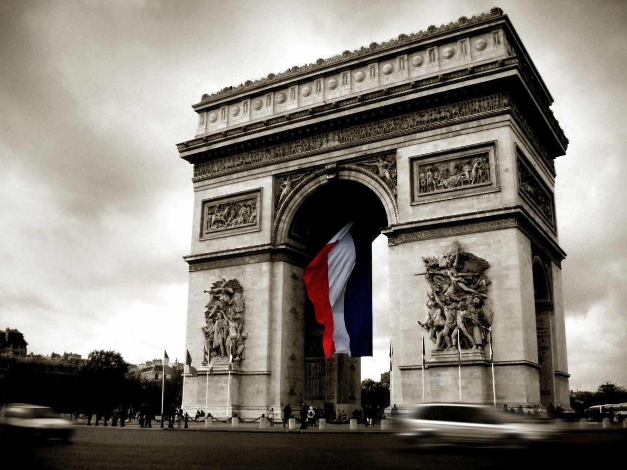 Arc de Triomphe, Karussell, Paris, JPEG, Frankreich, 1280x960 HD Desktop