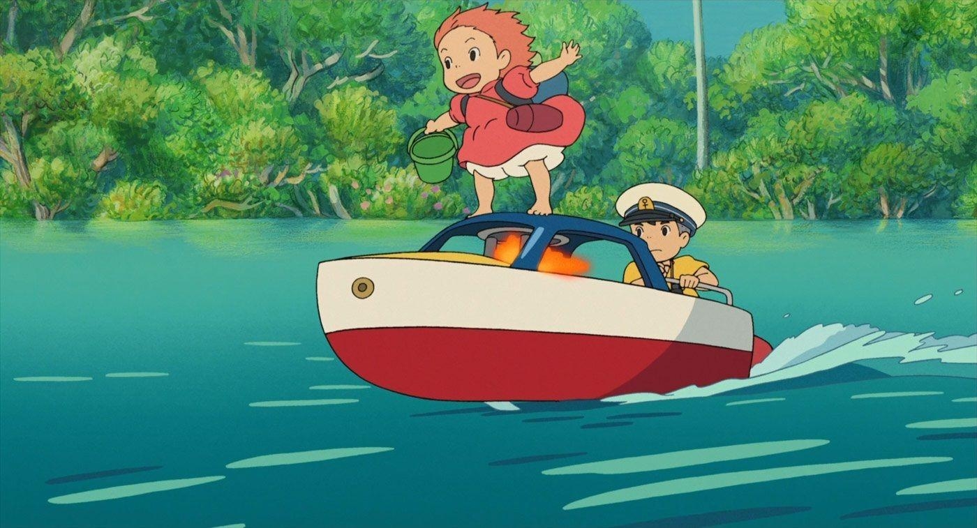 Ponyo, Anime, Martin Rodriguez, Hochwertig, Studio, 1400x760 HD Desktop