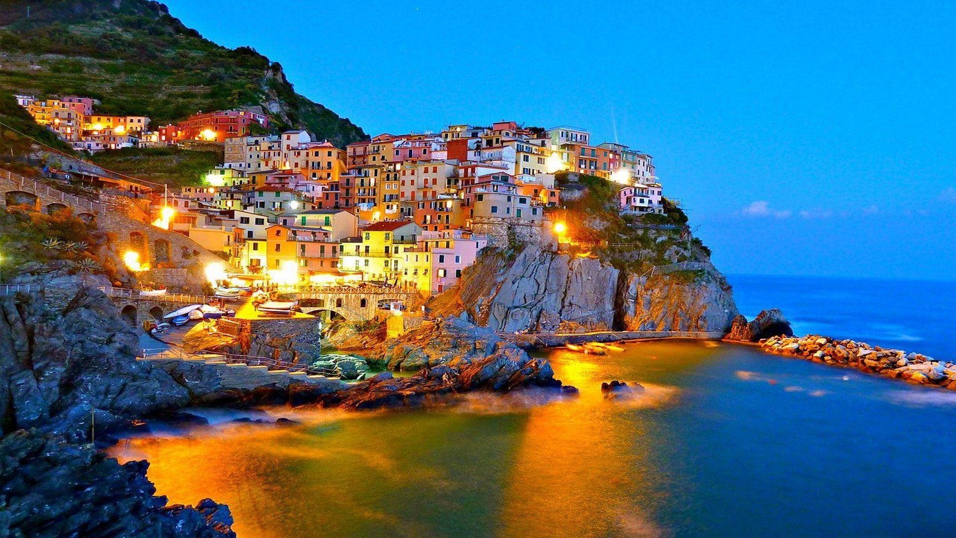 Cinque Terre, Italien, HD, Hintergrundbild, Bild, 1920x1080 Full HD Desktop