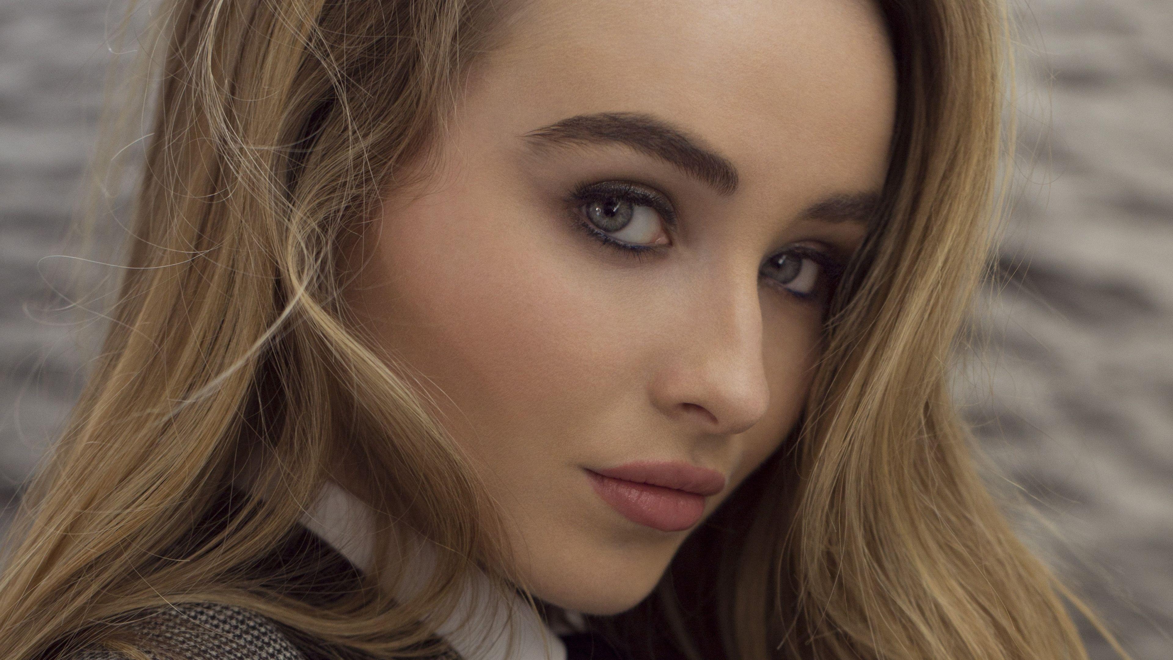 Sabrina Carpenter, 4K, Musik, Porträt, Schauspielerin, 3840x2160 4K Desktop