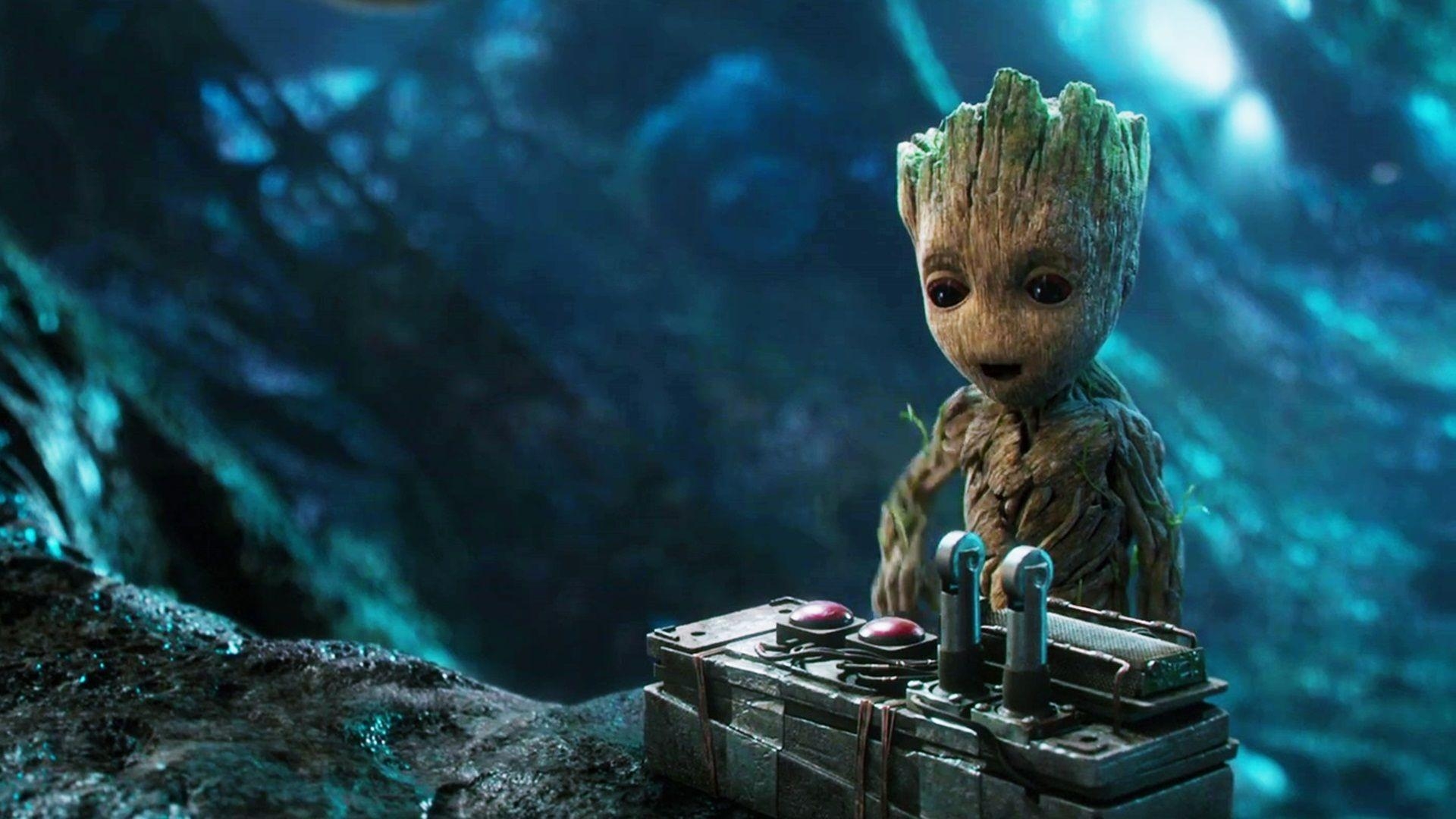 Baby Groot, Filme, Guardians, süß, Marvel, 1920x1080 Full HD Desktop