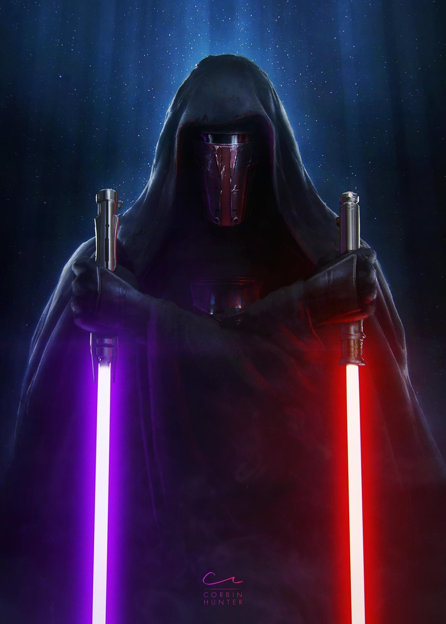 Darth Revan, Star Wars, KOTOR, Sith, Tapete, 1430x2000 HD Handy