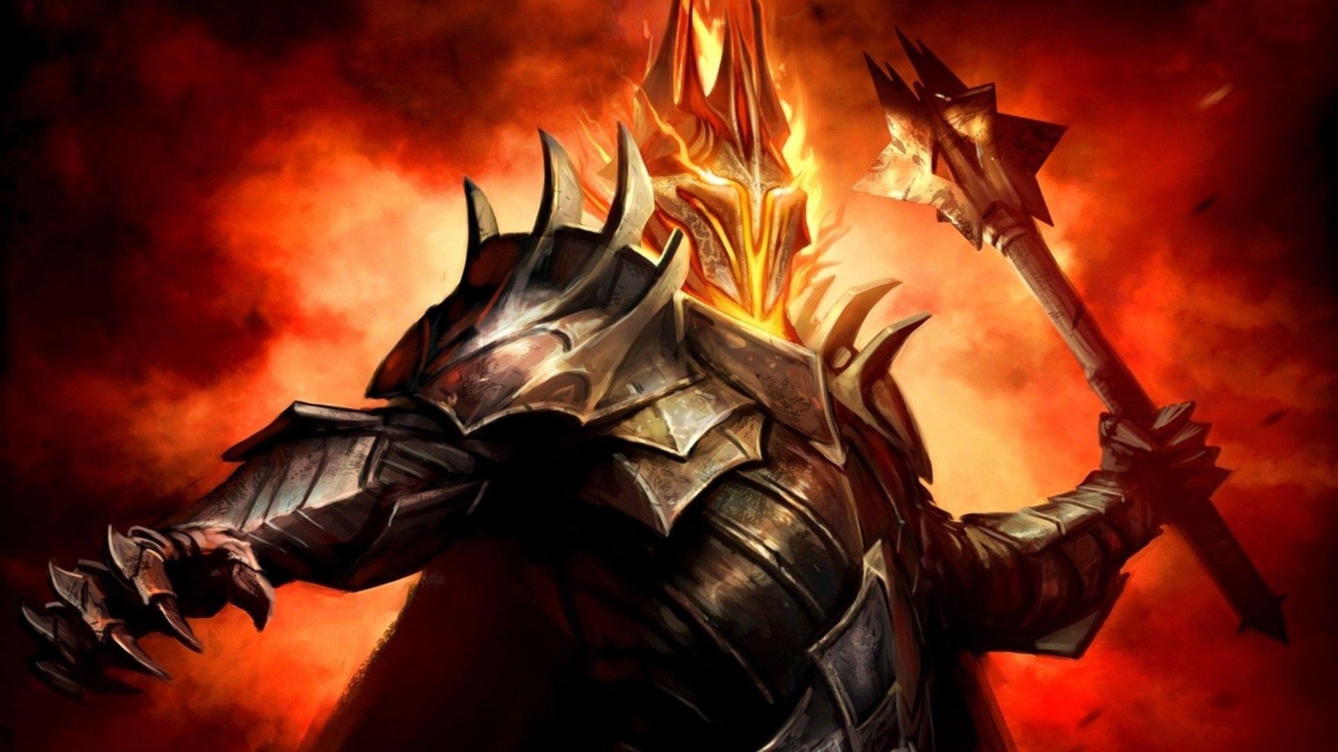 Sauron, Kunstwerk, Herr der Ringe, 1920x1080 Full HD Desktop