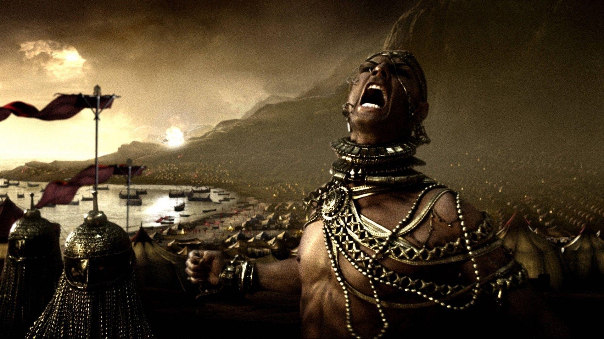 300 Spartans, Xerxes, Streitkräfte, Rage, HD, 1920x1080 Full HD Desktop