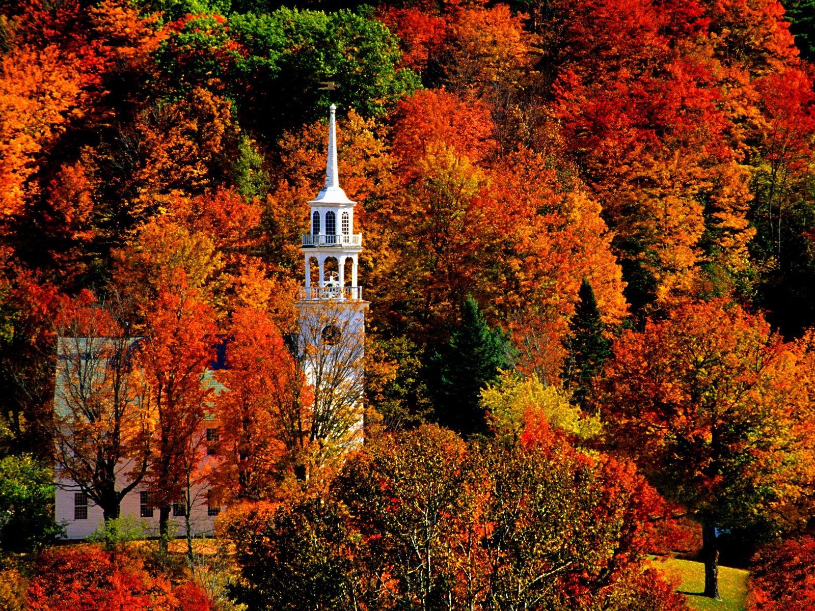 Herbst, Vermont, Hintergrundbild, Natur, Bild, 1600x1200 HD Desktop