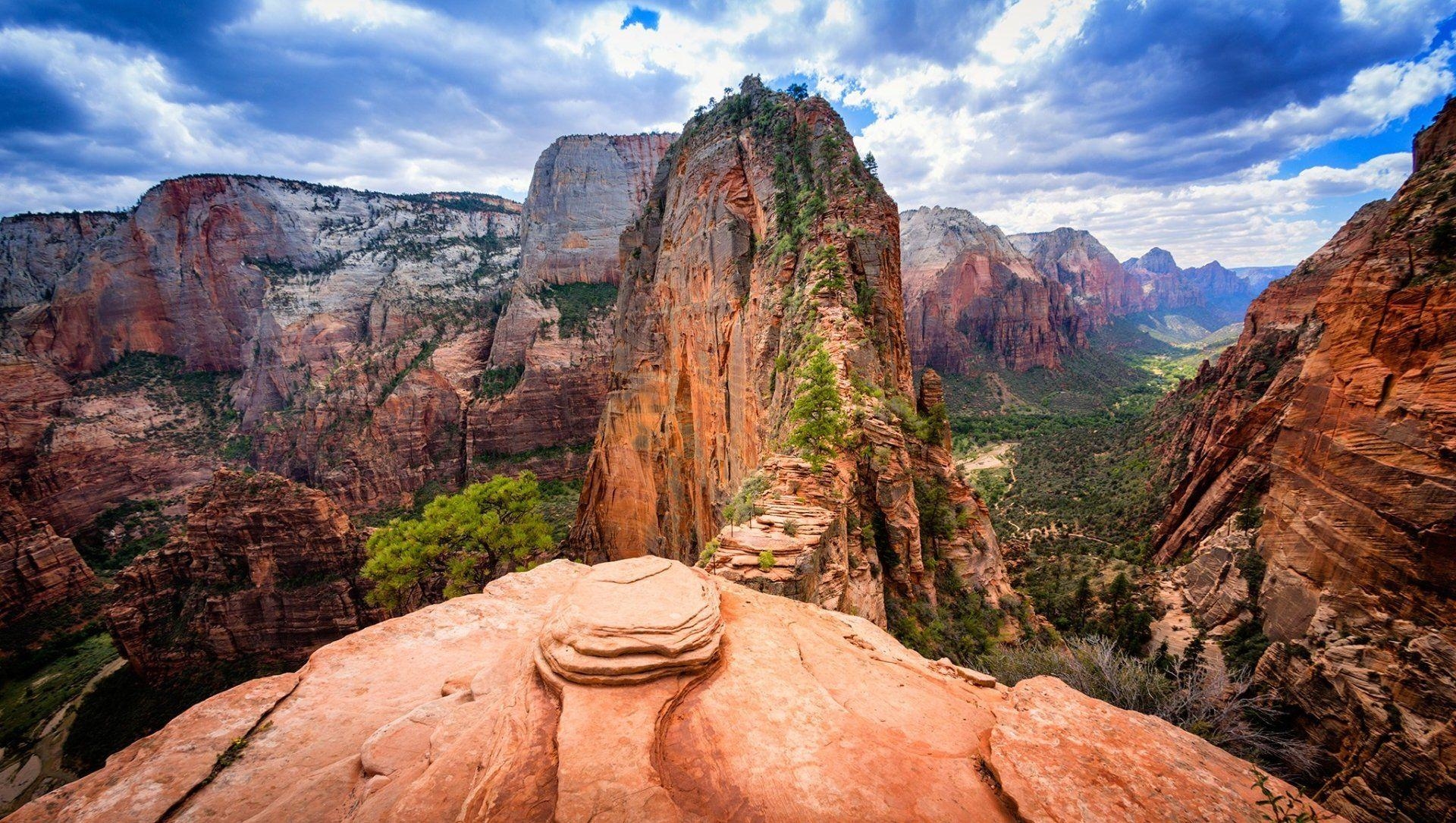 Zion Nationalpark, HD, Natur, Landschaft, Reisen, 1920x1090 HD Desktop