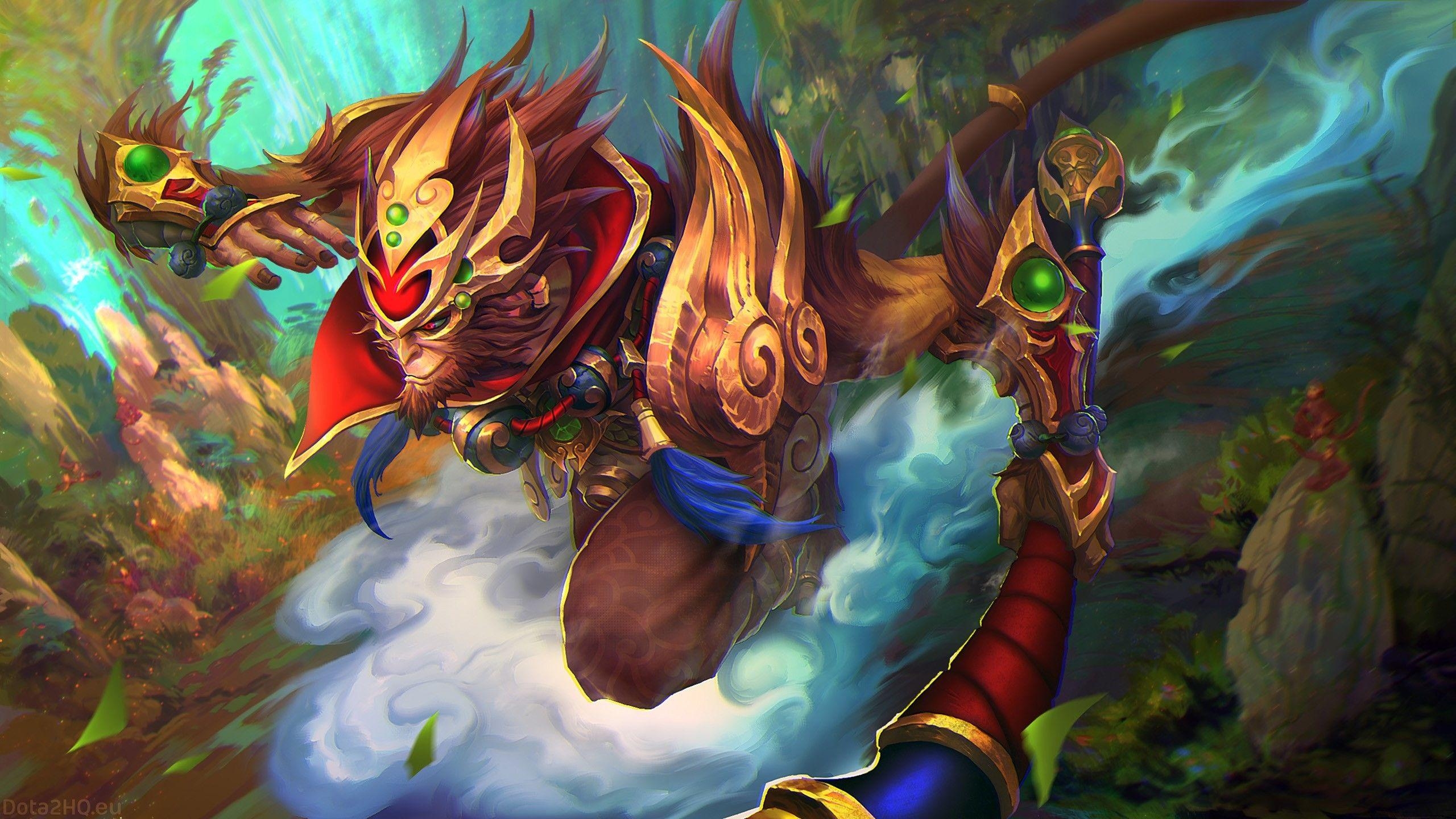 Monkey King, Dota 2, Gaming, Wallpaper, Episch, 2560x1440 HD Desktop